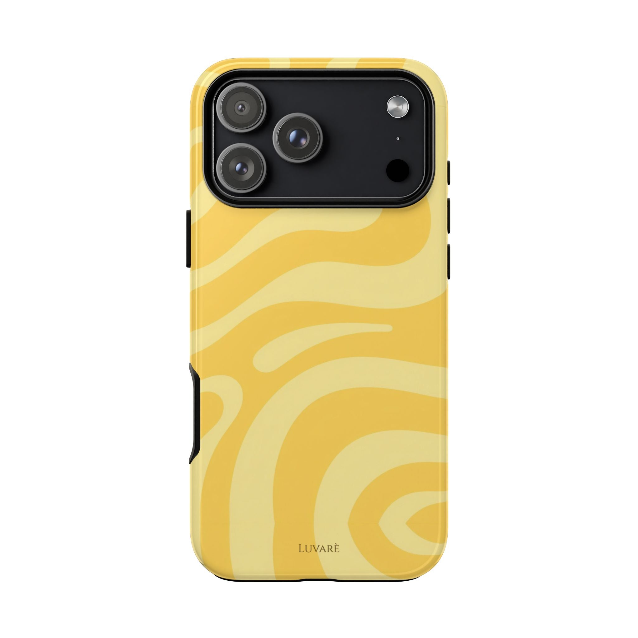 Yellow Retro Swirl Case