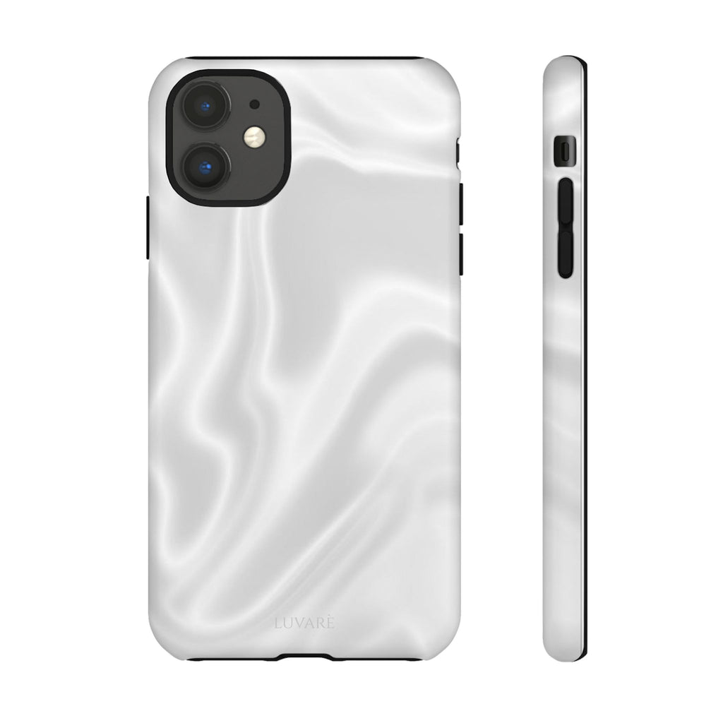 Pearl Marble Tough Phone Case — Durable Slim Impact Protection