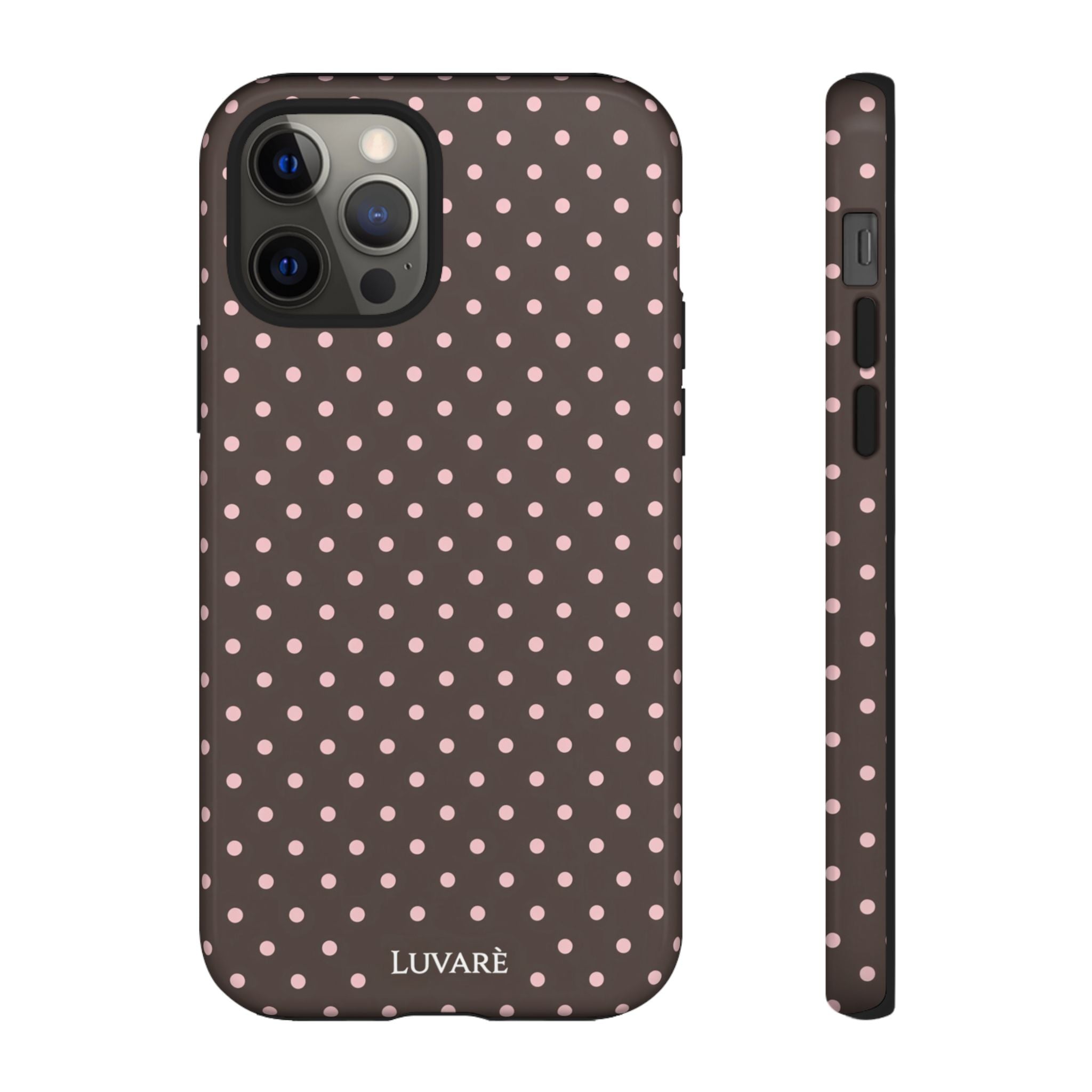 Brown Polka Dot Phone Case