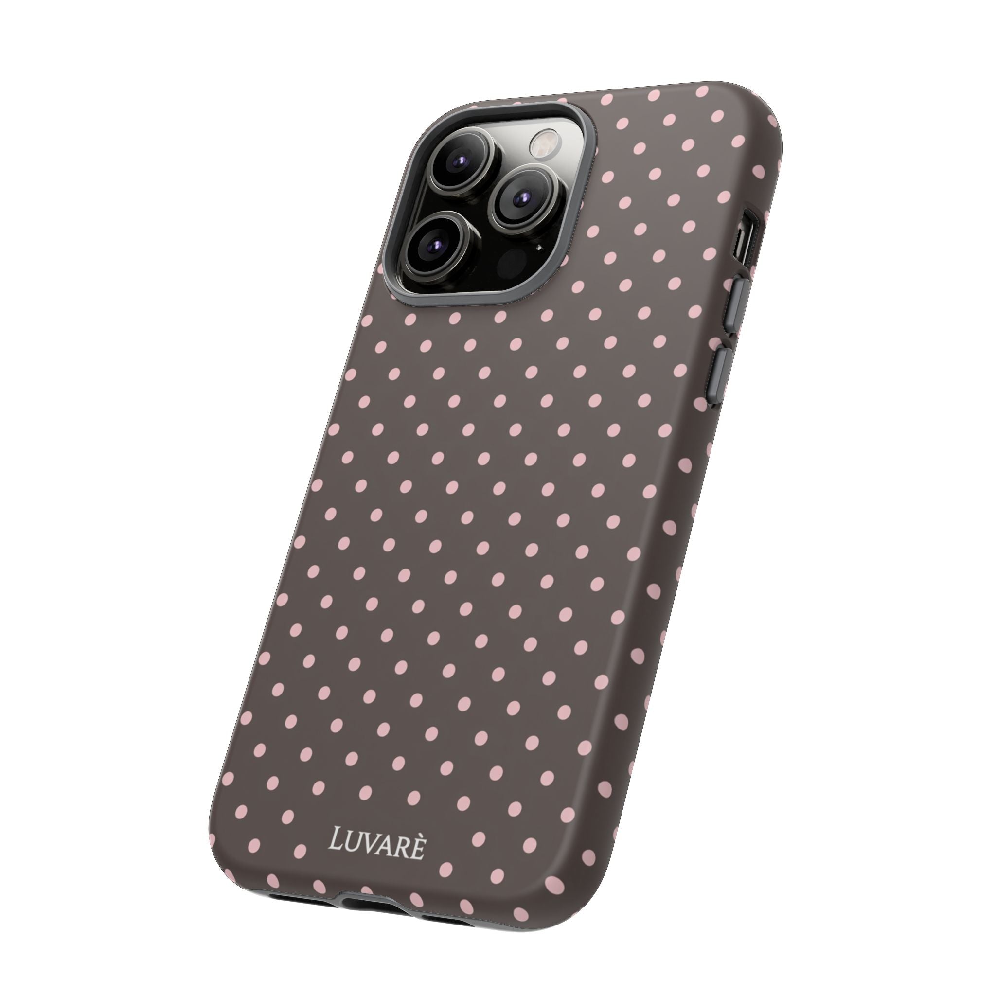Brown Polka Dot Phone Case