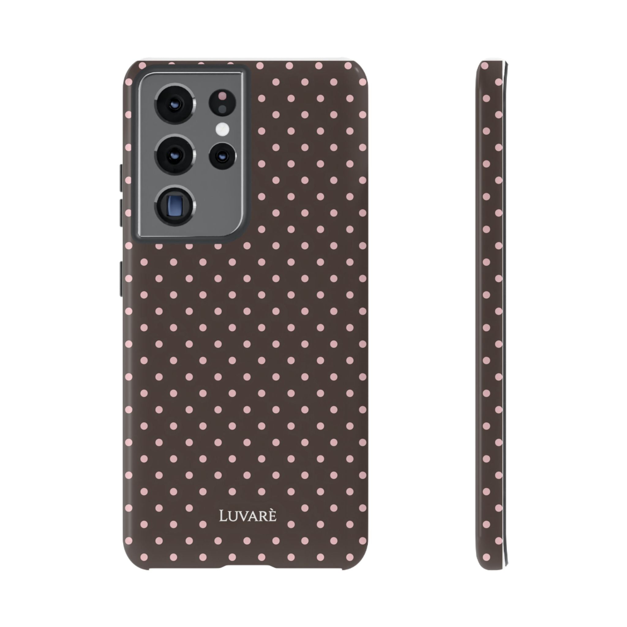 Brown Polka Dot Phone Case