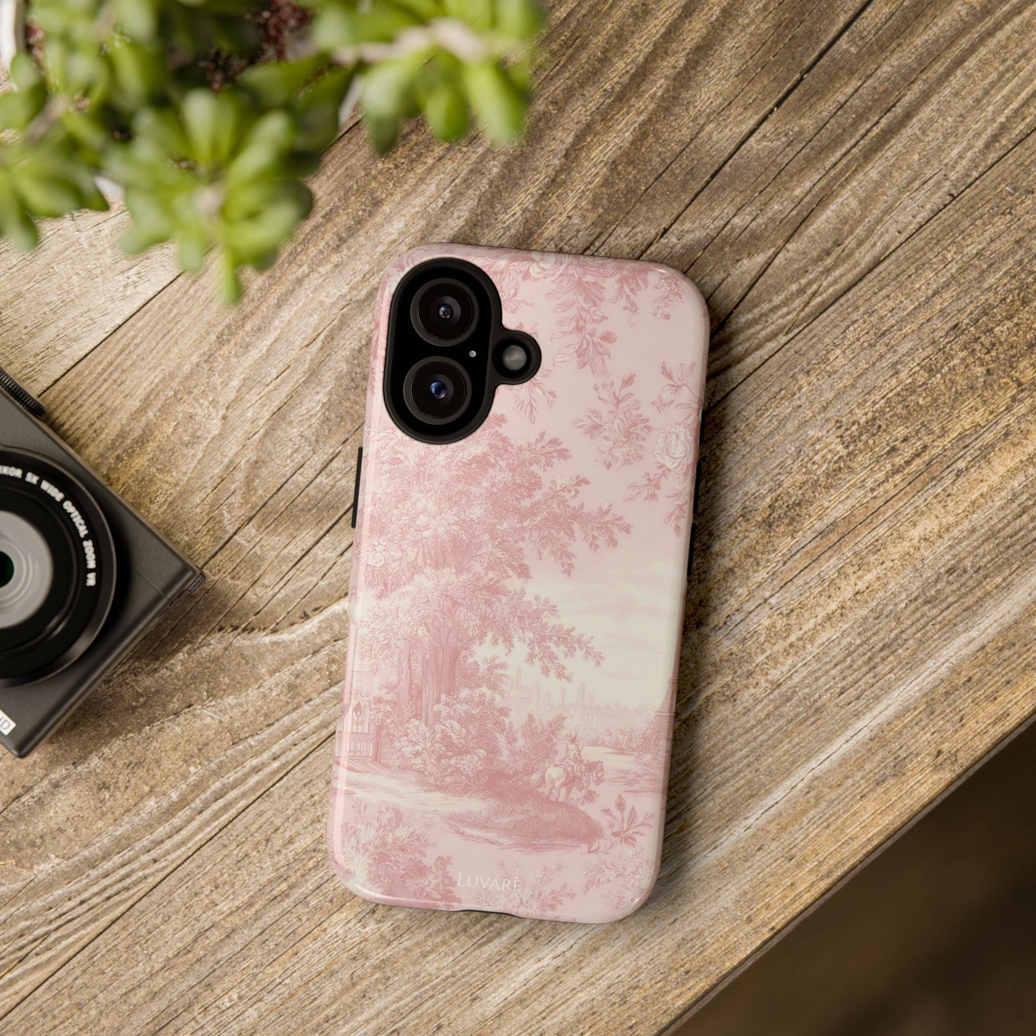 Pink Vintage Toile Case