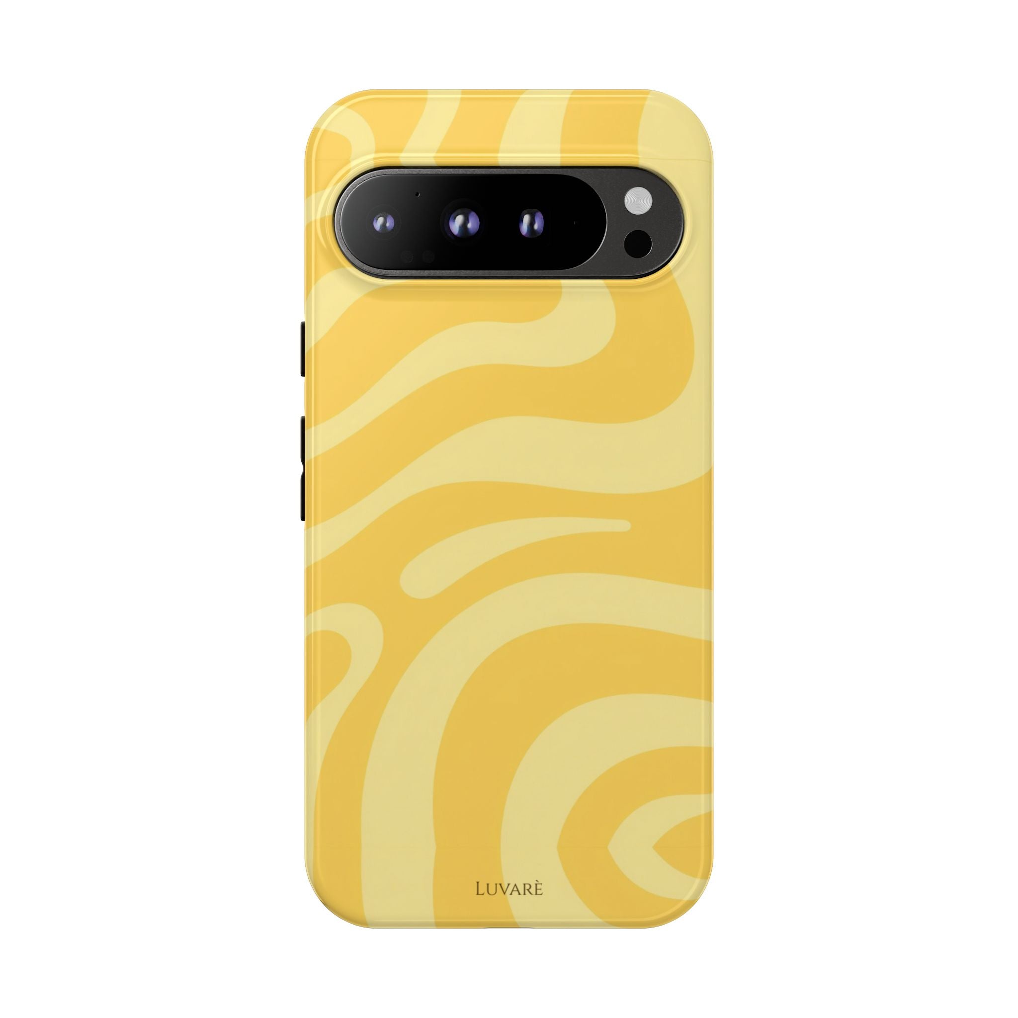 Yellow Retro Swirl Case