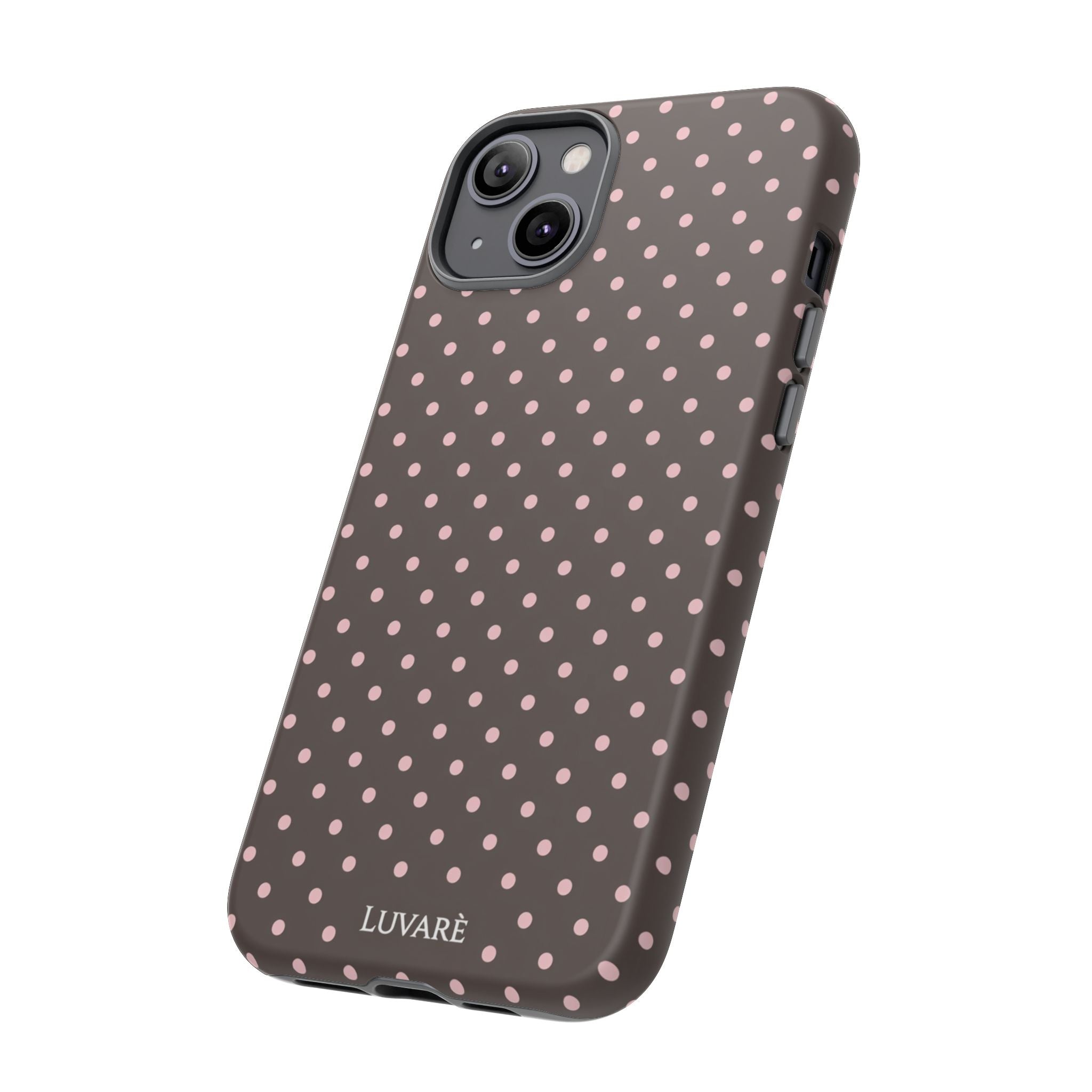 Brown Polka Dot Phone Case