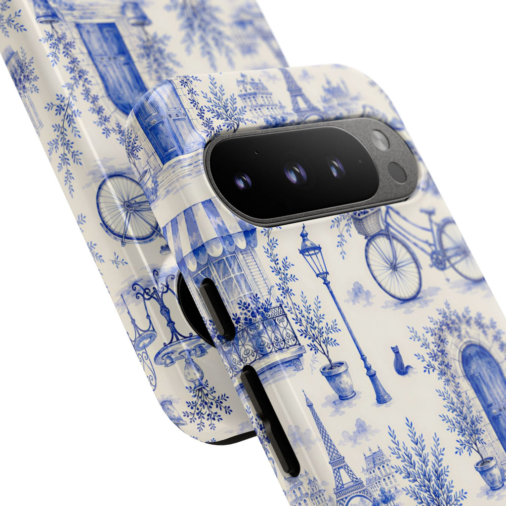 Paris Blue Toile Case