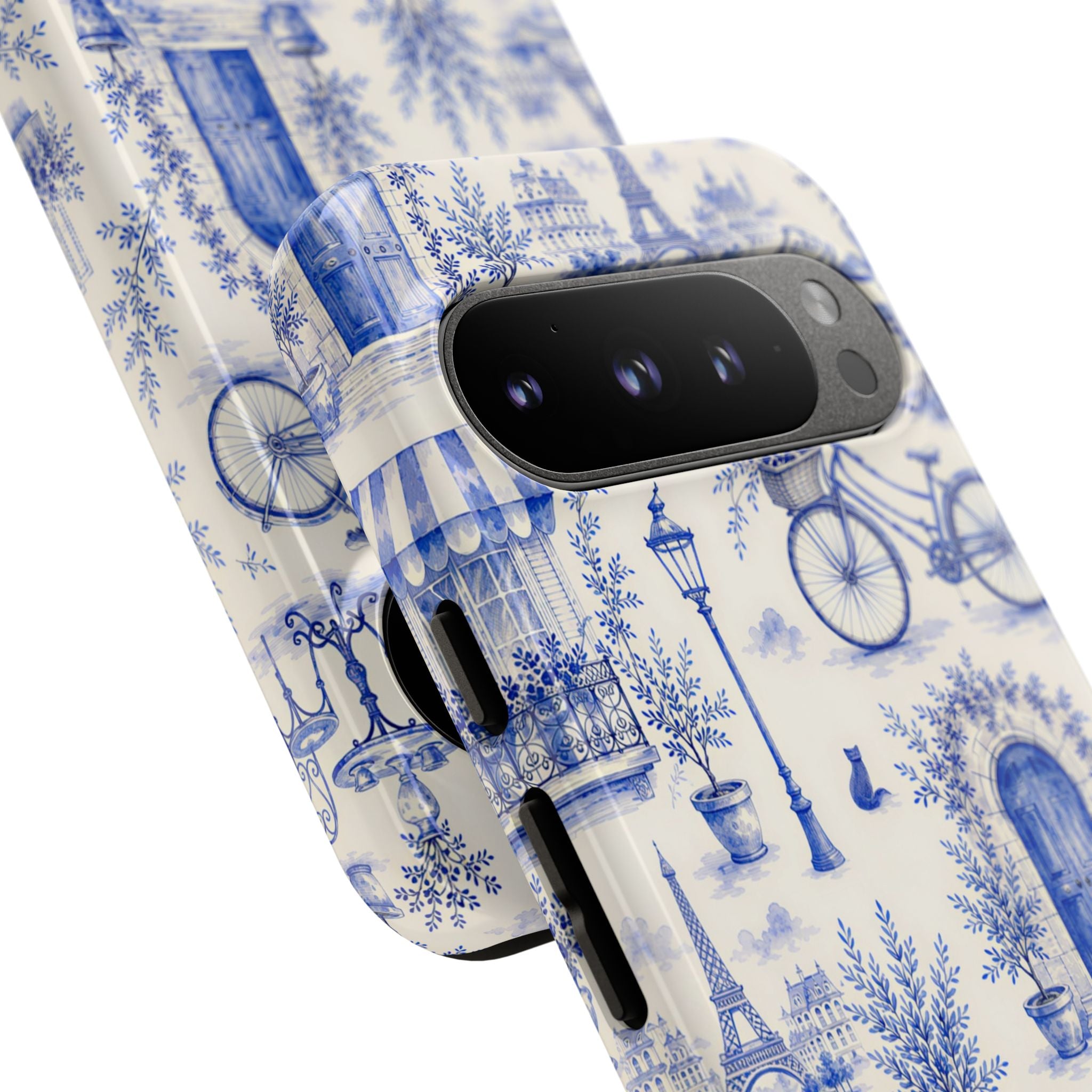 Paris Blue Toile Case
