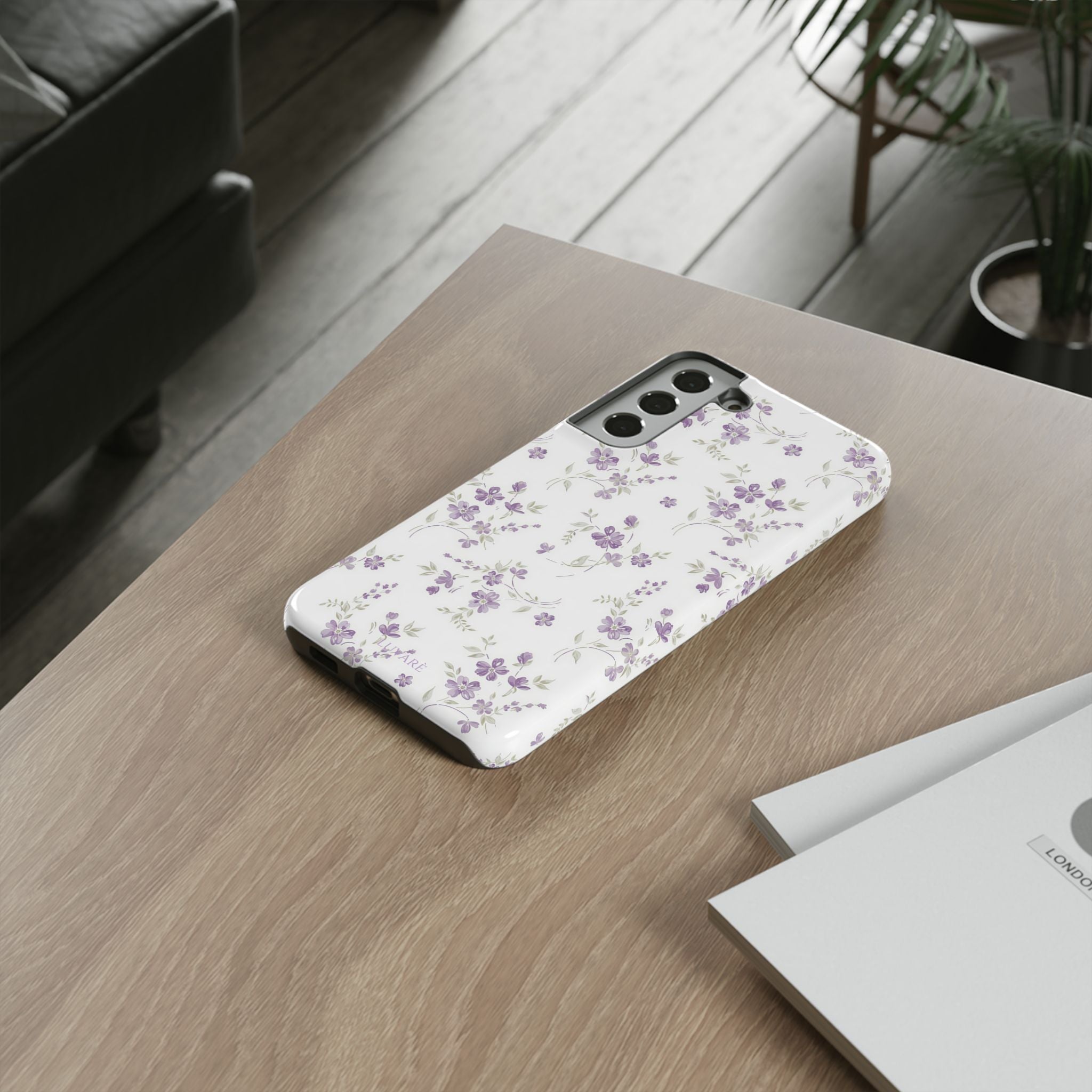 Floral Lavender Case
