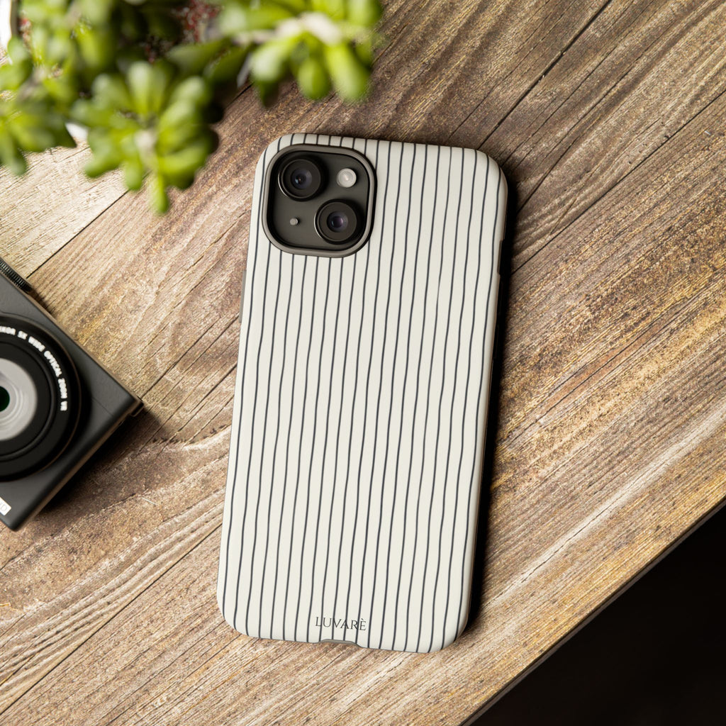 Black Pinstripe Case