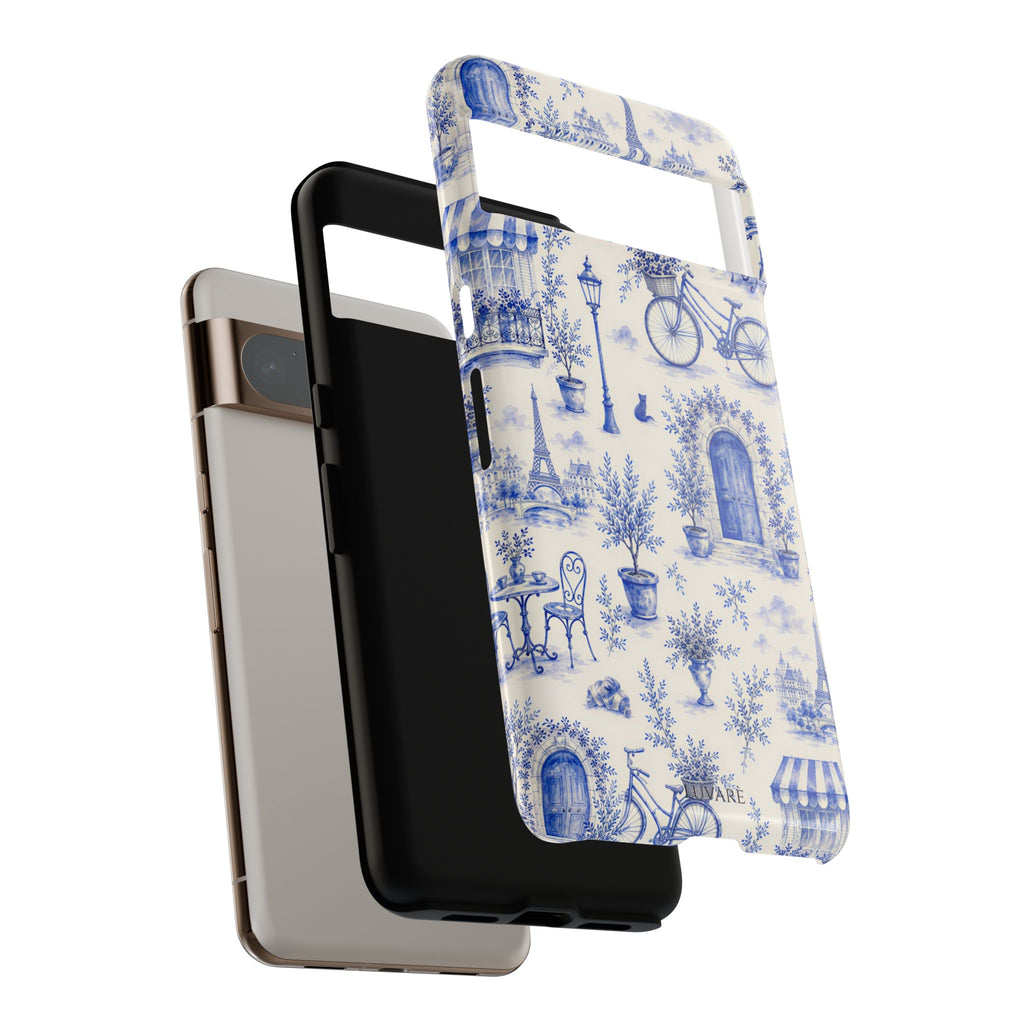 Paris Blue Toile Case