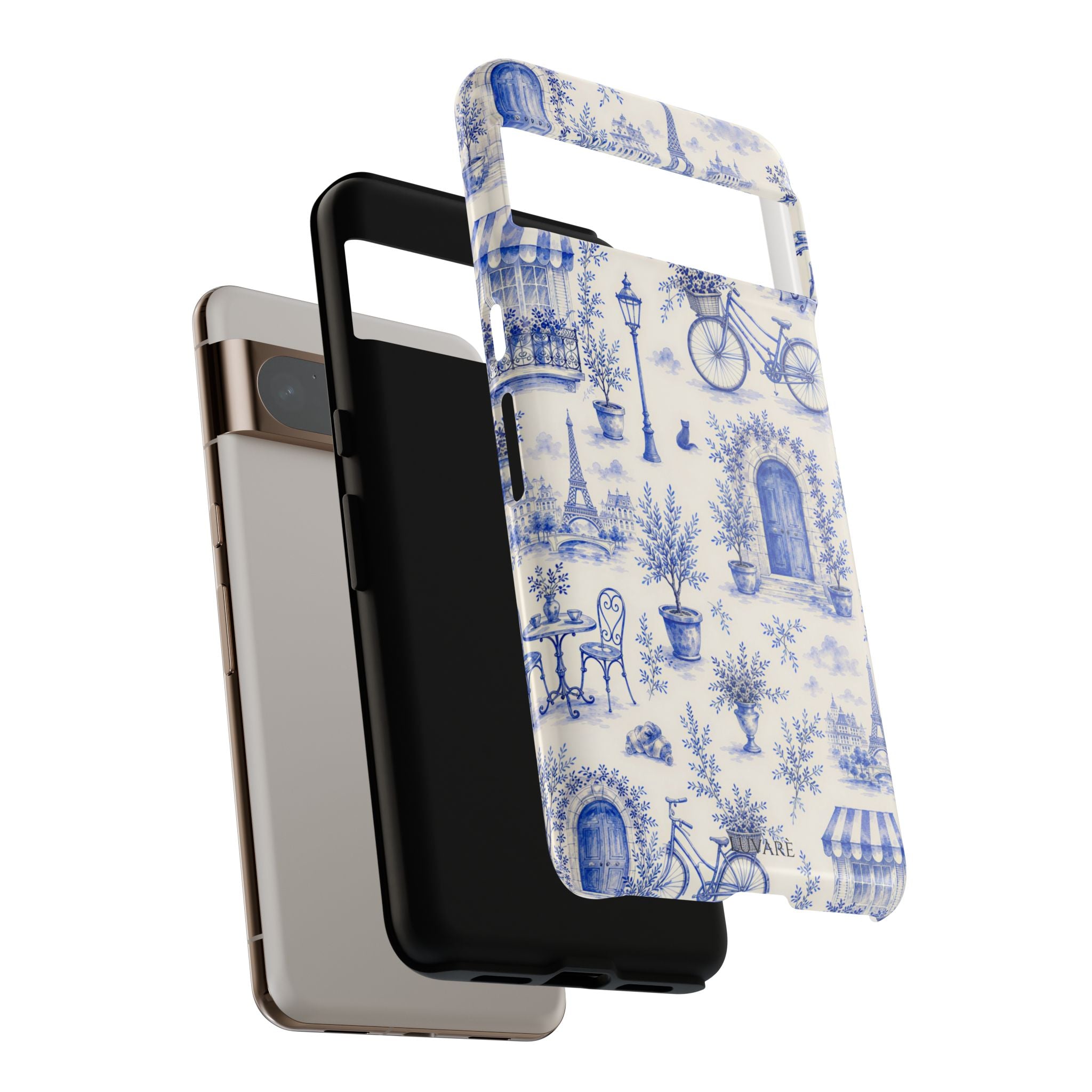Paris Blue Toile Case