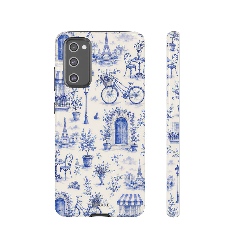 Paris Blue Toile Case