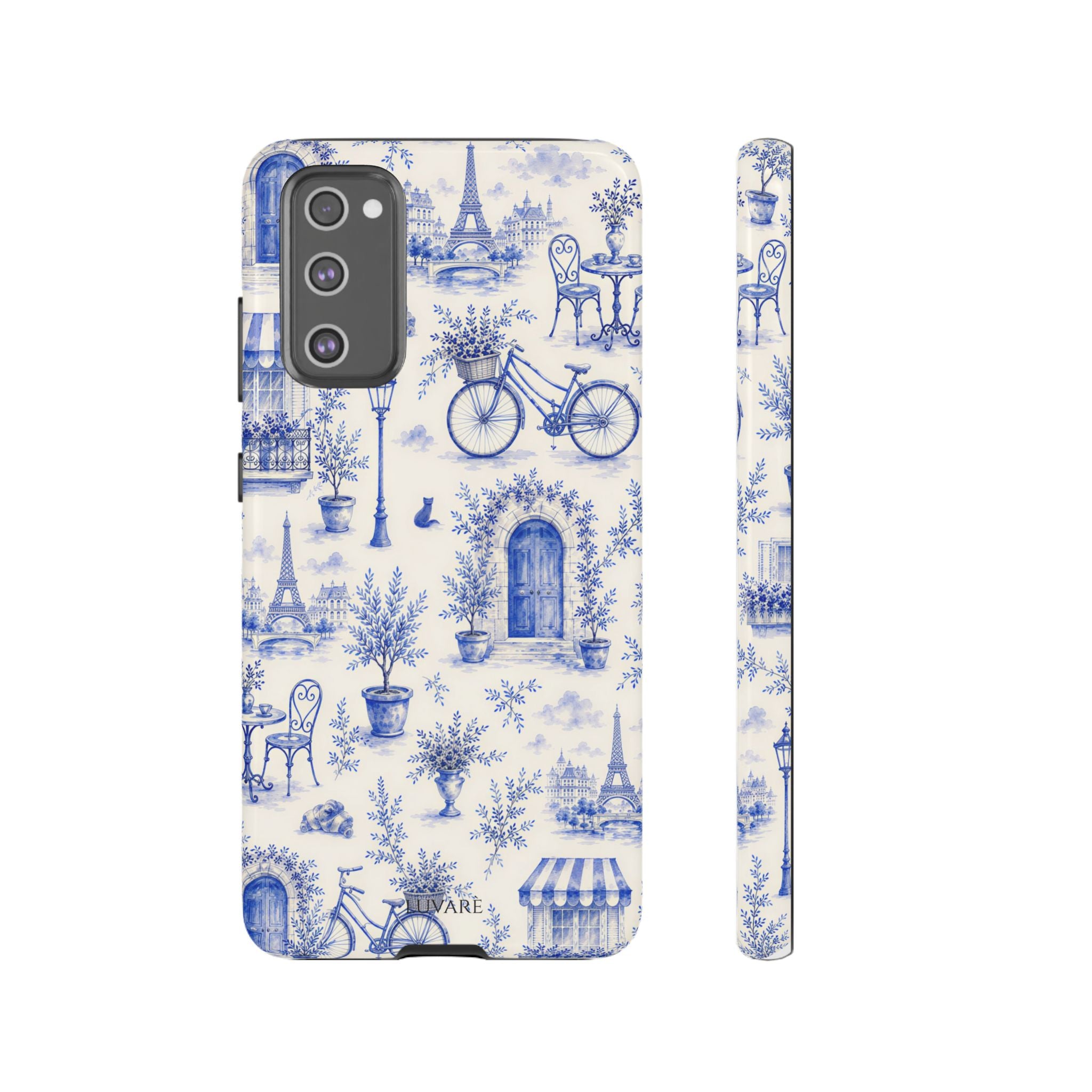 Paris Blue Toile Case