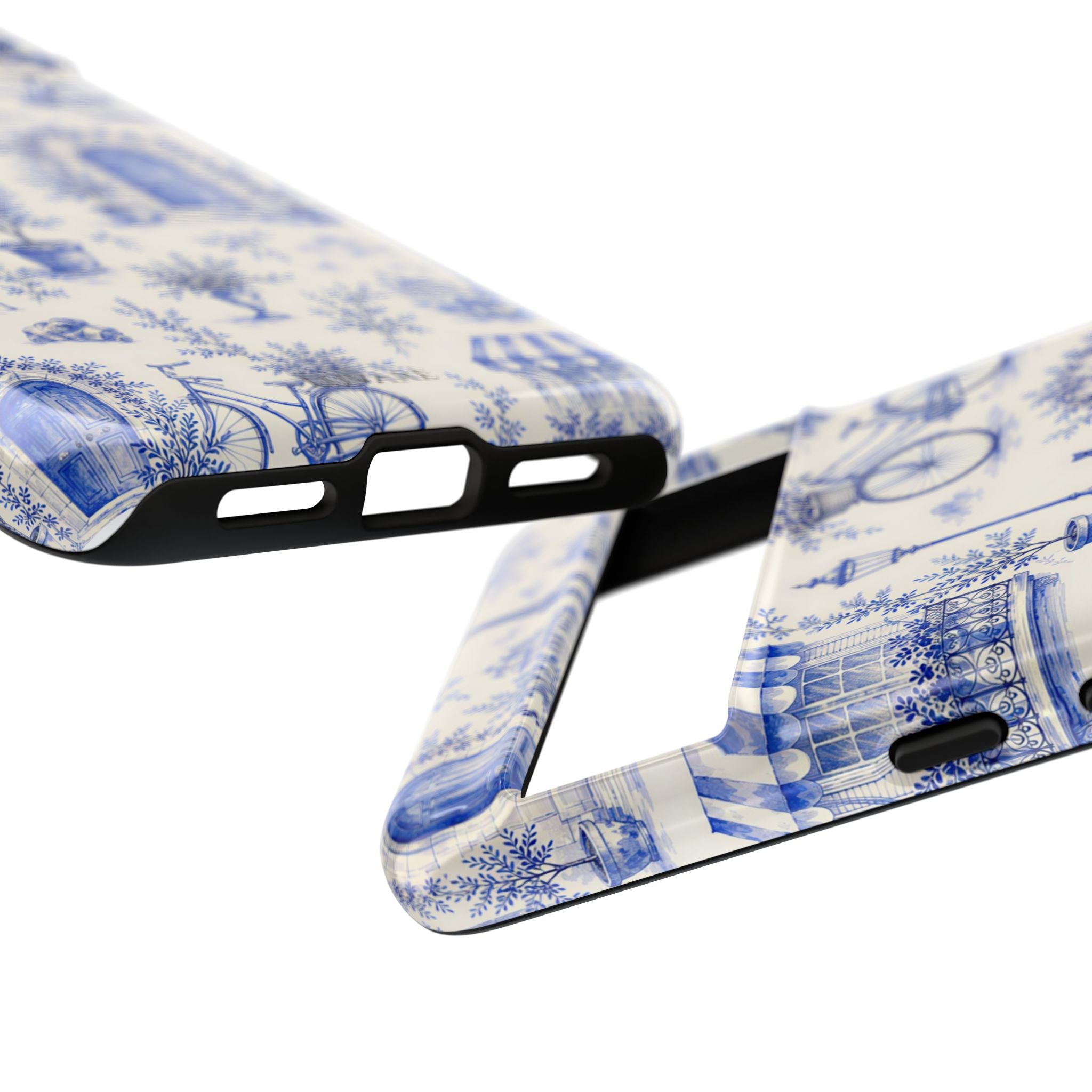 Paris Blue Toile Case