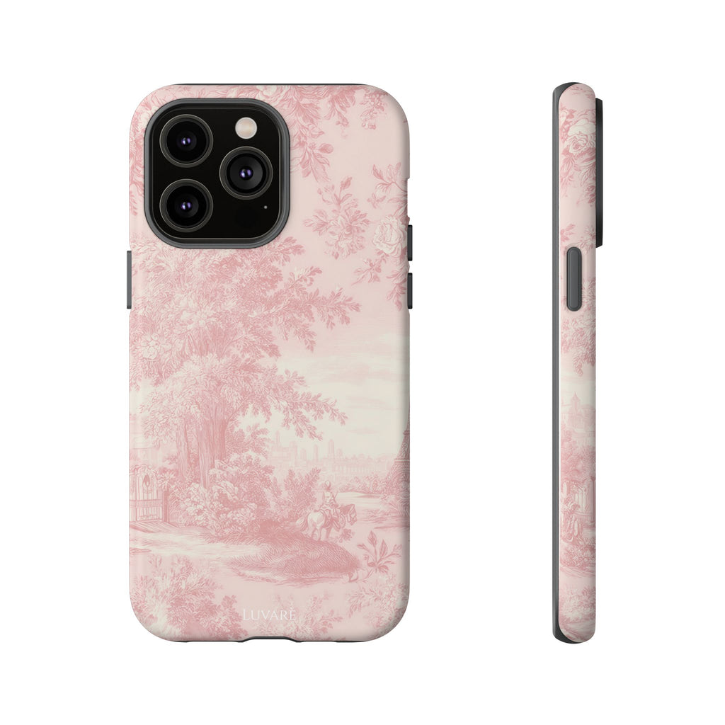 Pink Vintage Toile Case