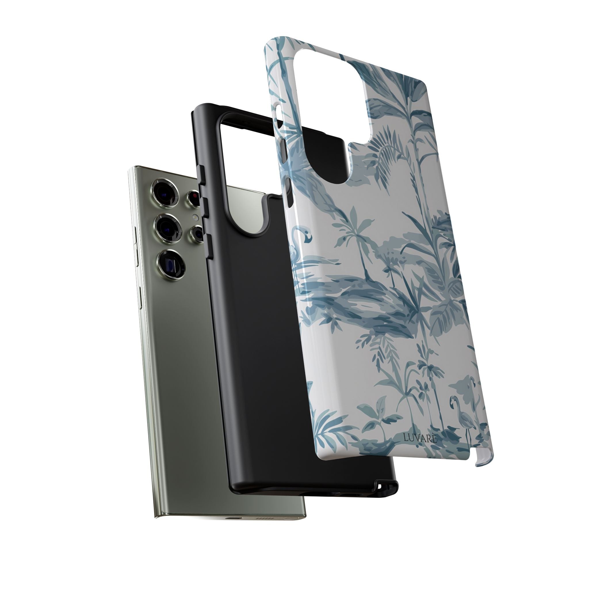 Tropical Palm Toile Case