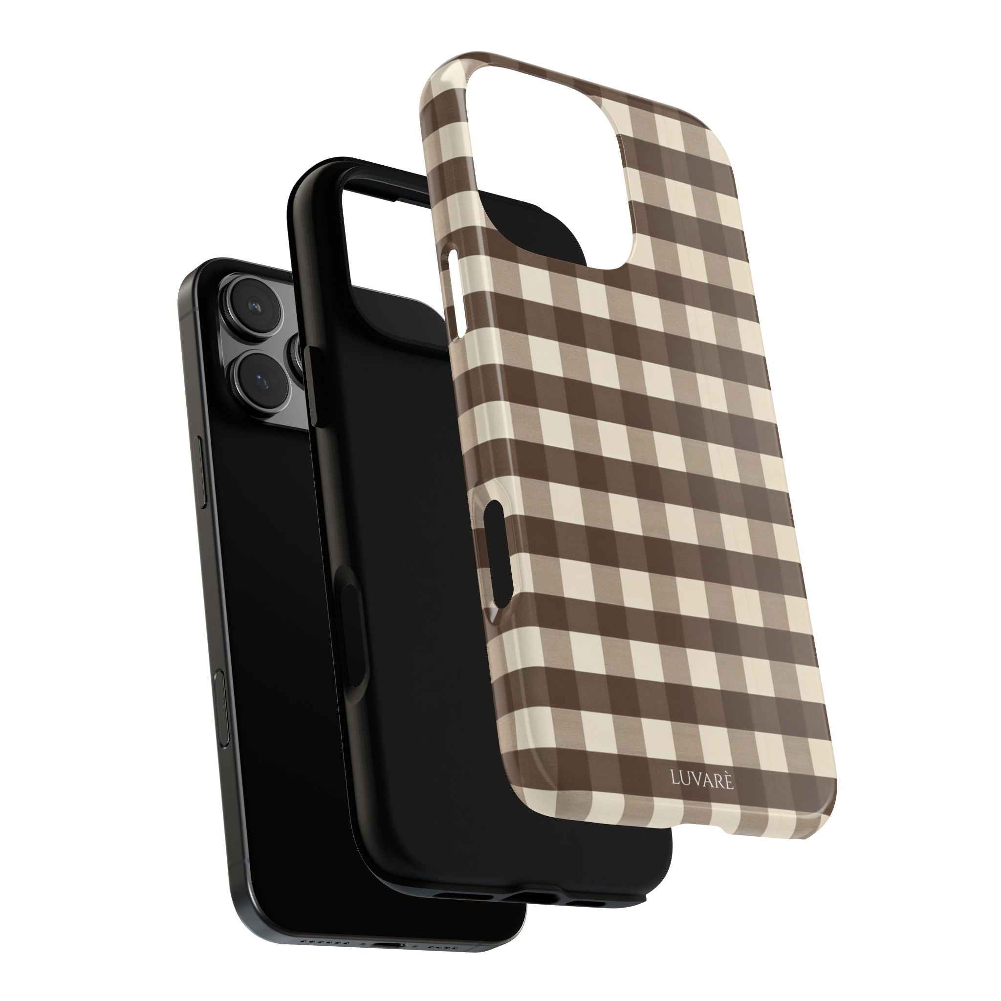 Brown Buffalo Plaid Case