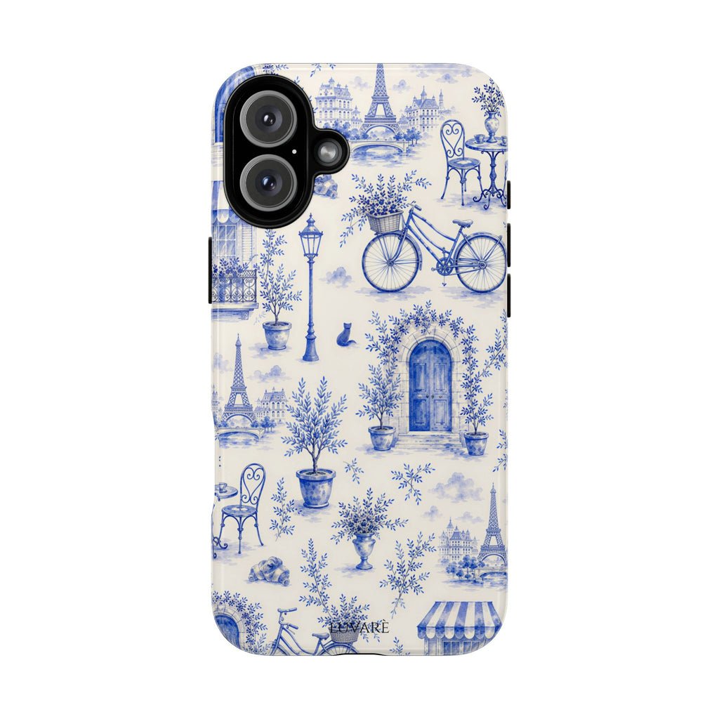 Paris Blue Toile Case