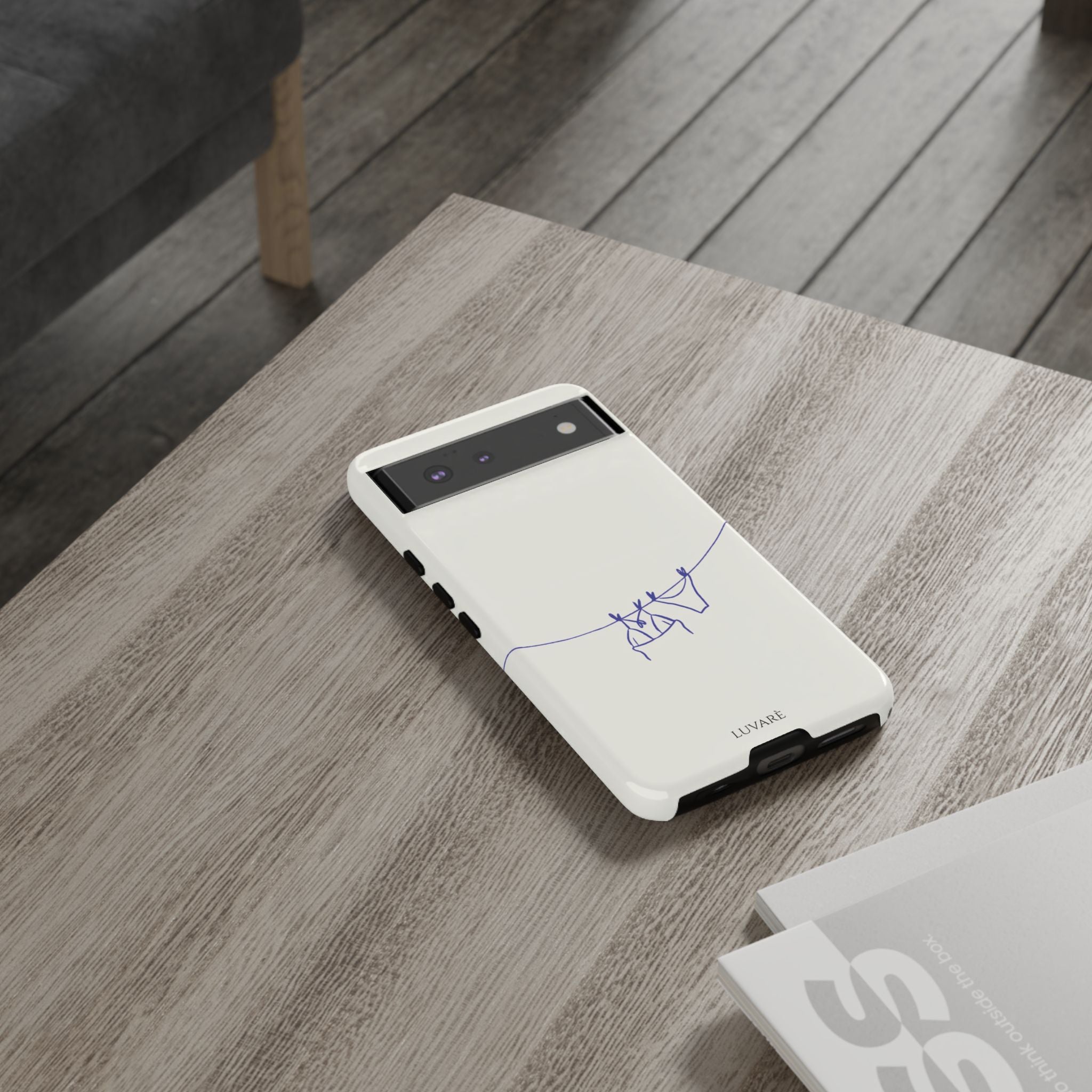 Blue Line Bikini Case