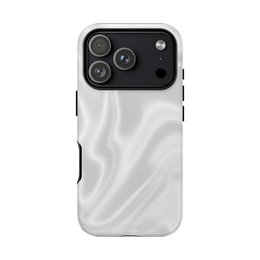 Pearl Marble Tough Phone Case — Durable Slim Impact Protection