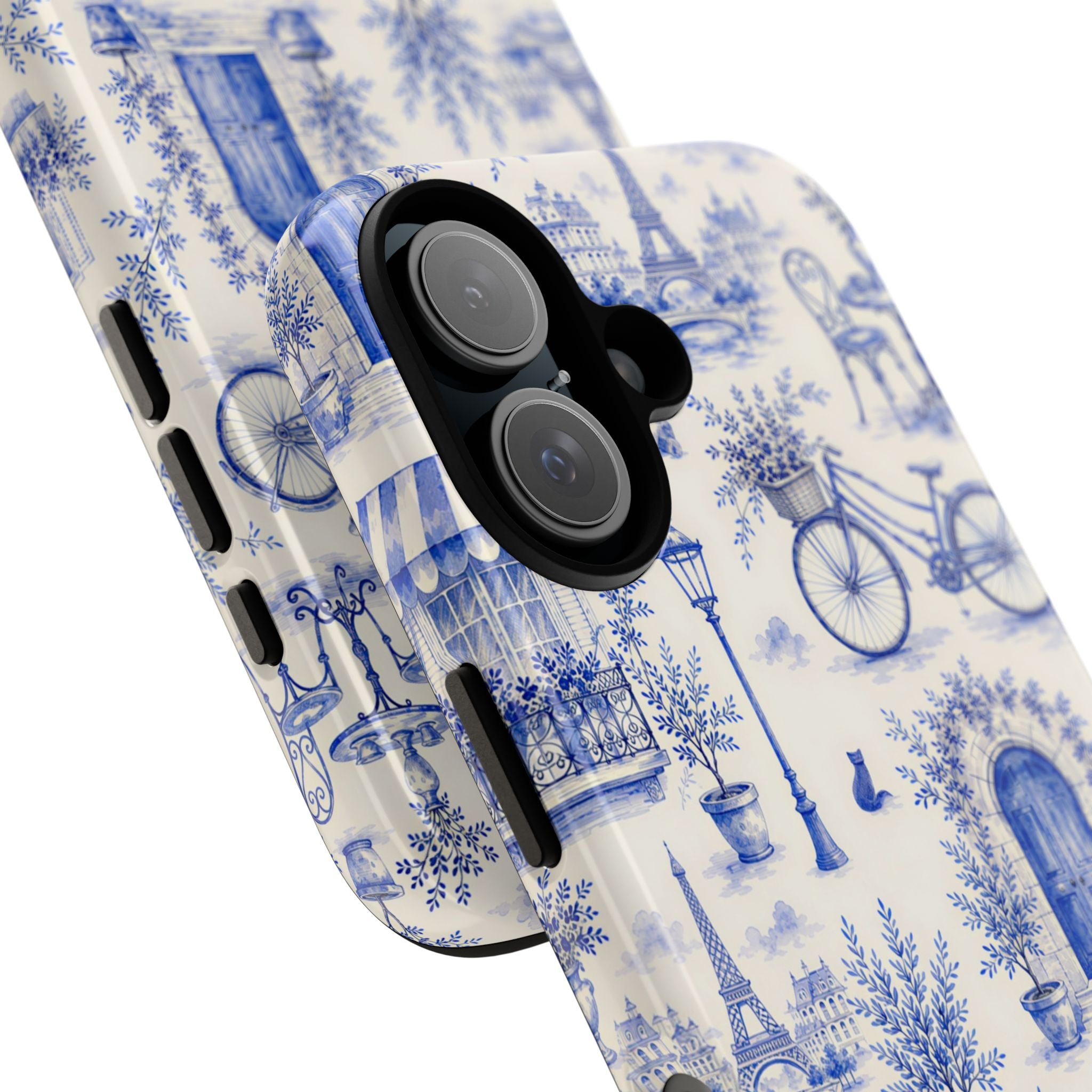 Paris Blue Toile Case