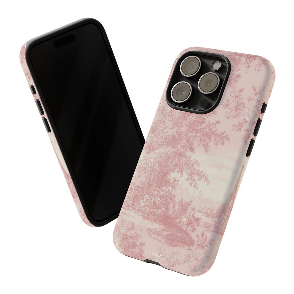 Pink Vintage Toile Case
