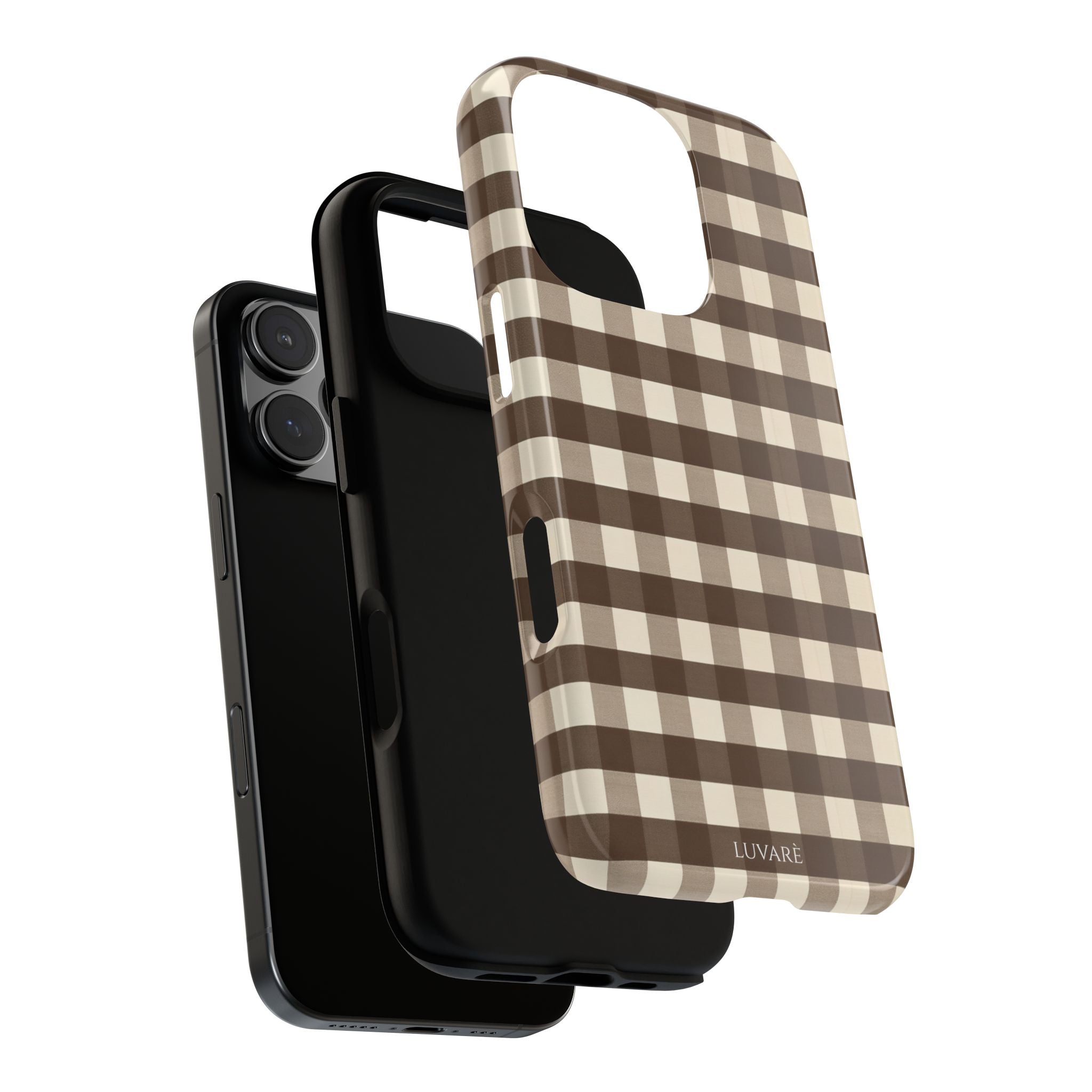 Brown Buffalo Plaid Case