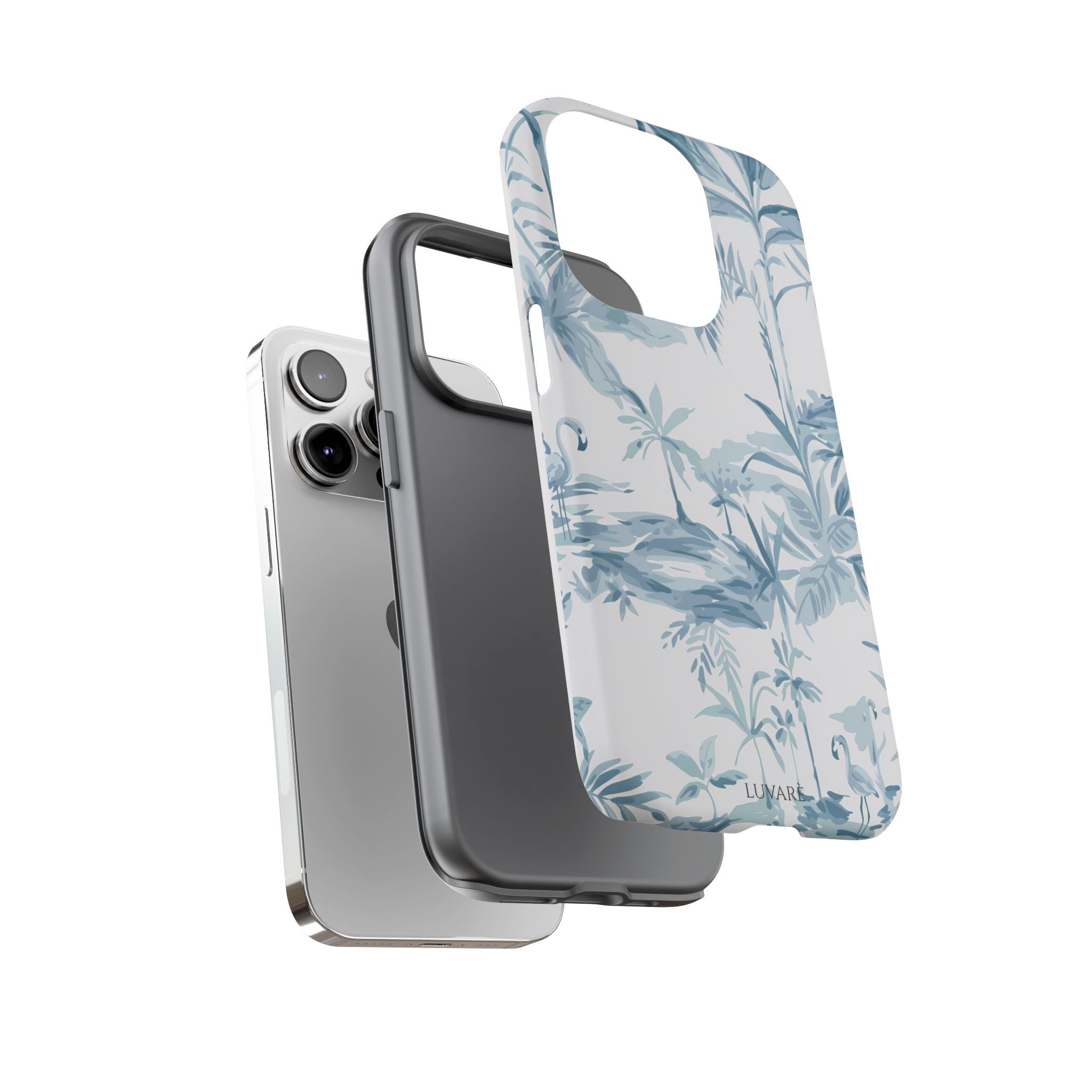 Tropical Palm Toile Case