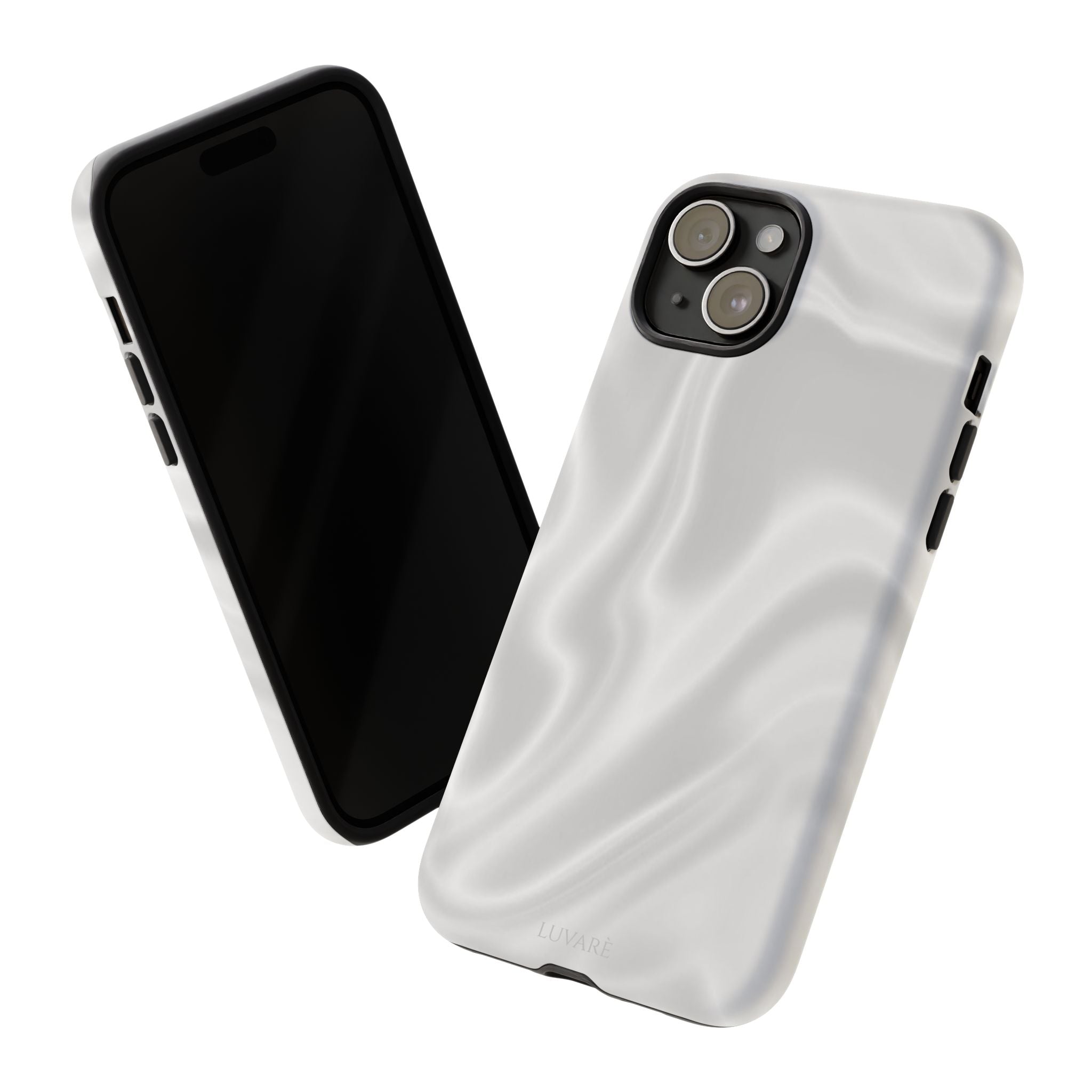 Pearl Marble Tough Phone Case — Durable Slim Impact Protection