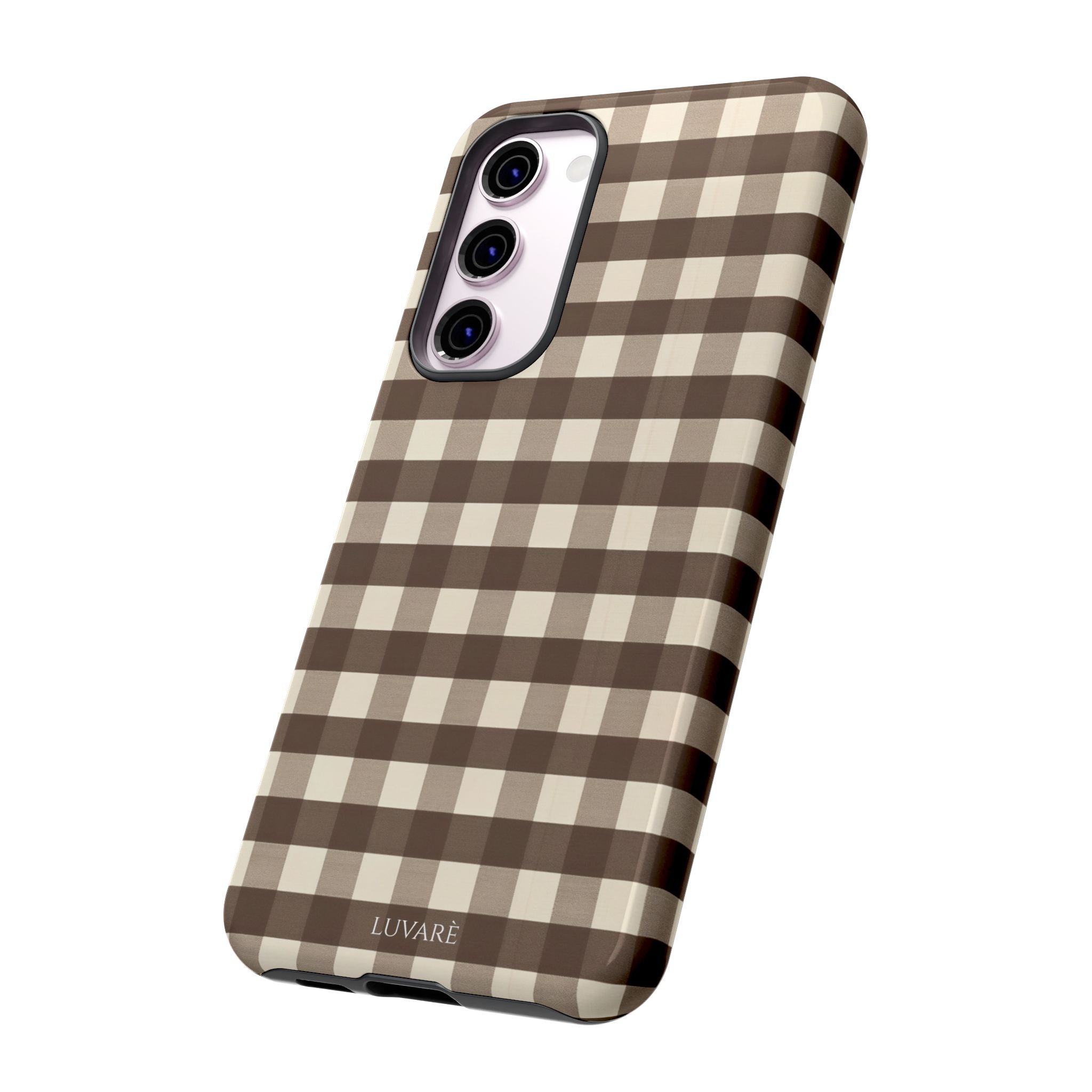 Brown Buffalo Plaid Case