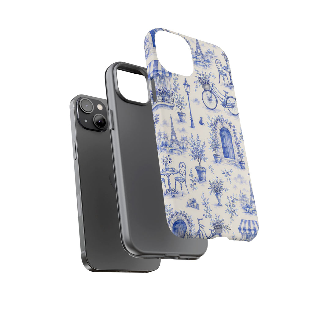 Paris Blue Toile Case