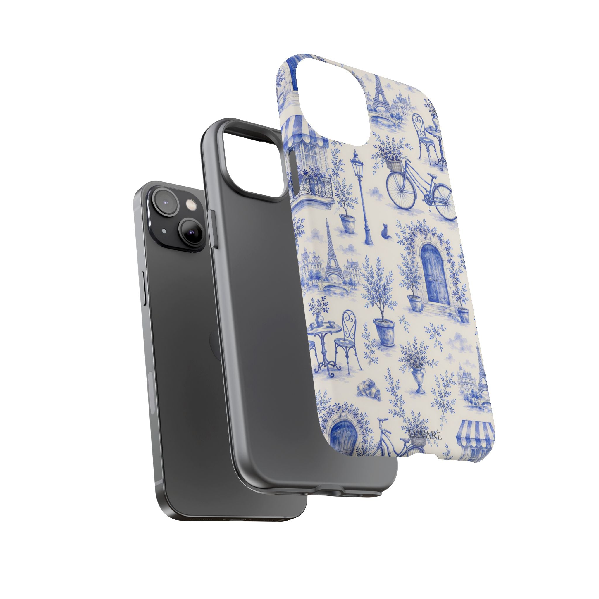 Paris Blue Toile Case