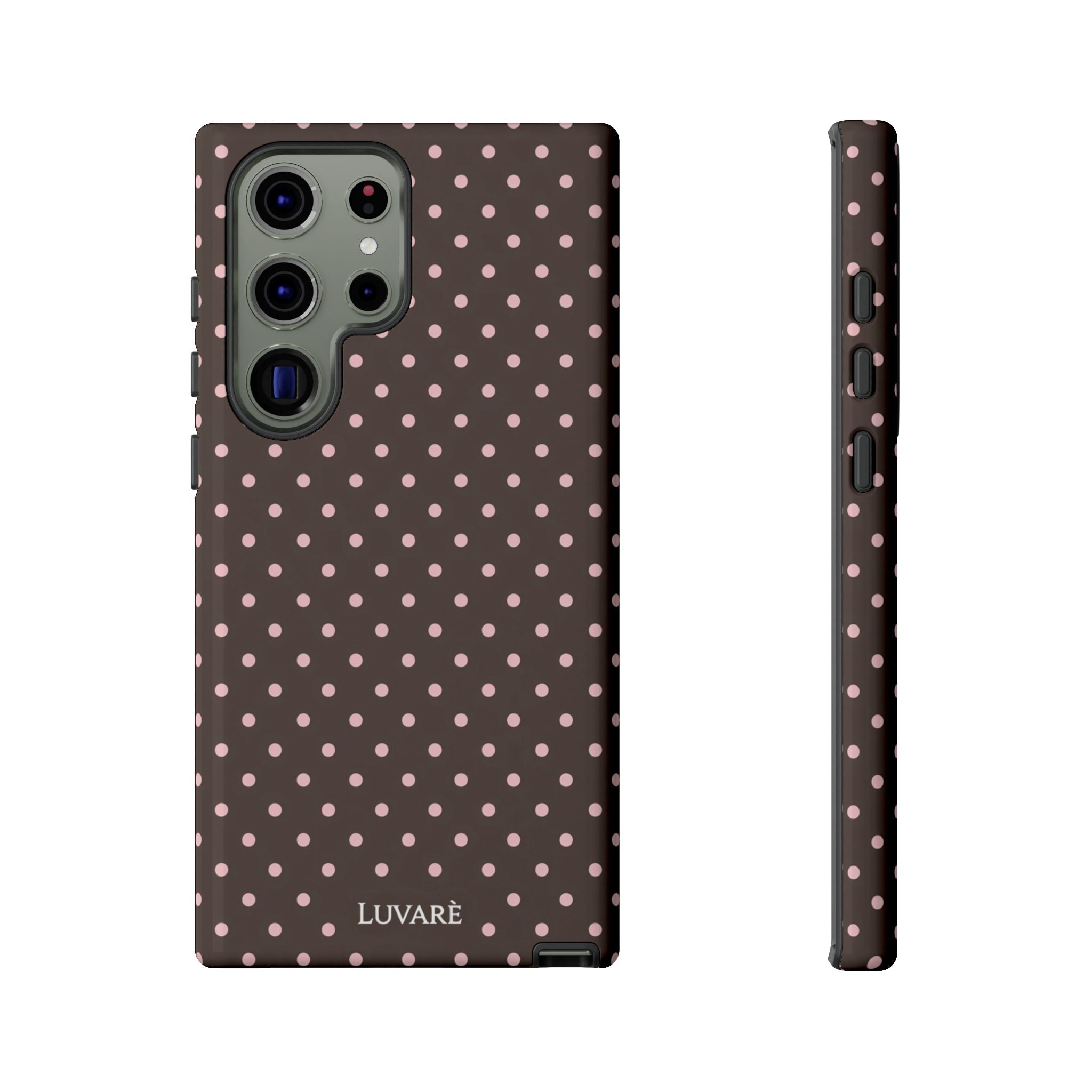 Brown Polka Dot Phone Case