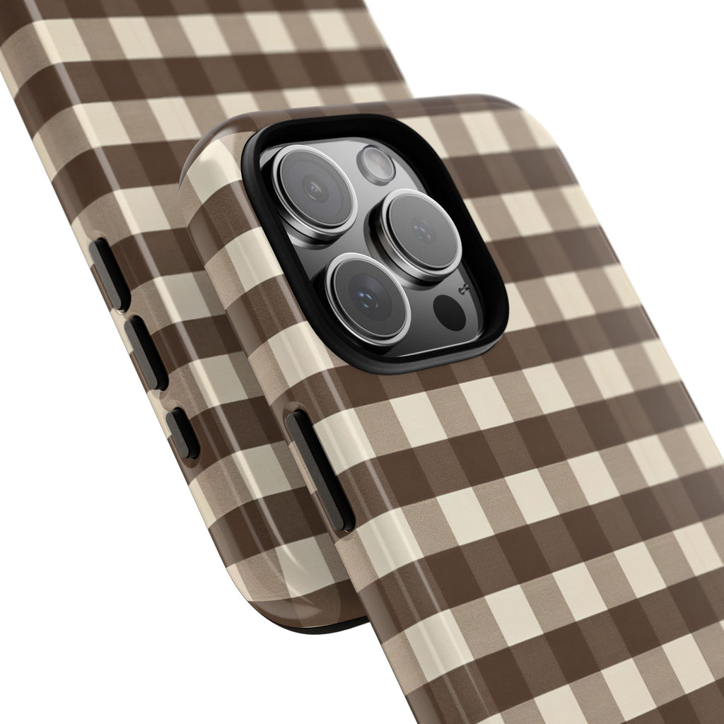 Brown Buffalo Plaid Case