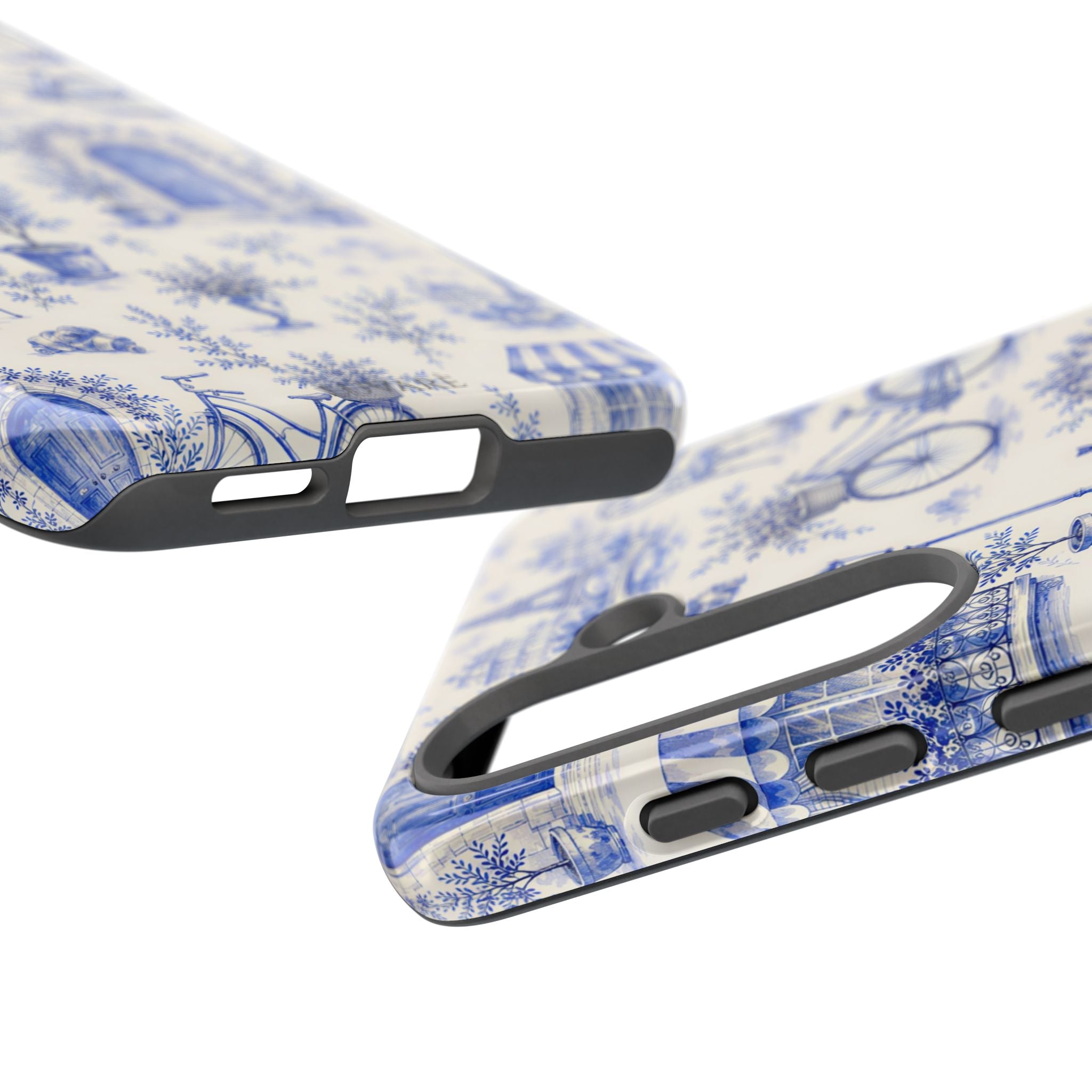 Paris Blue Toile Case