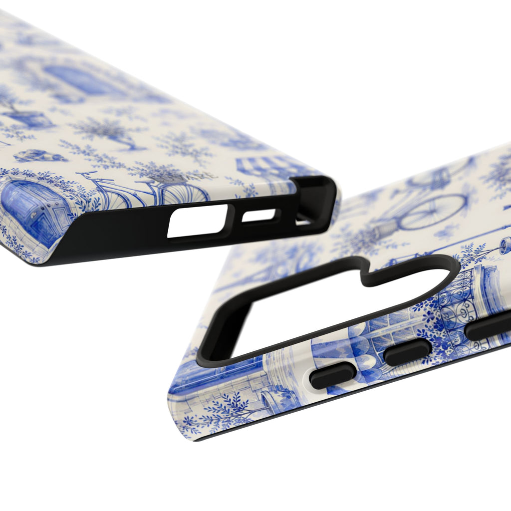 Paris Blue Toile Case