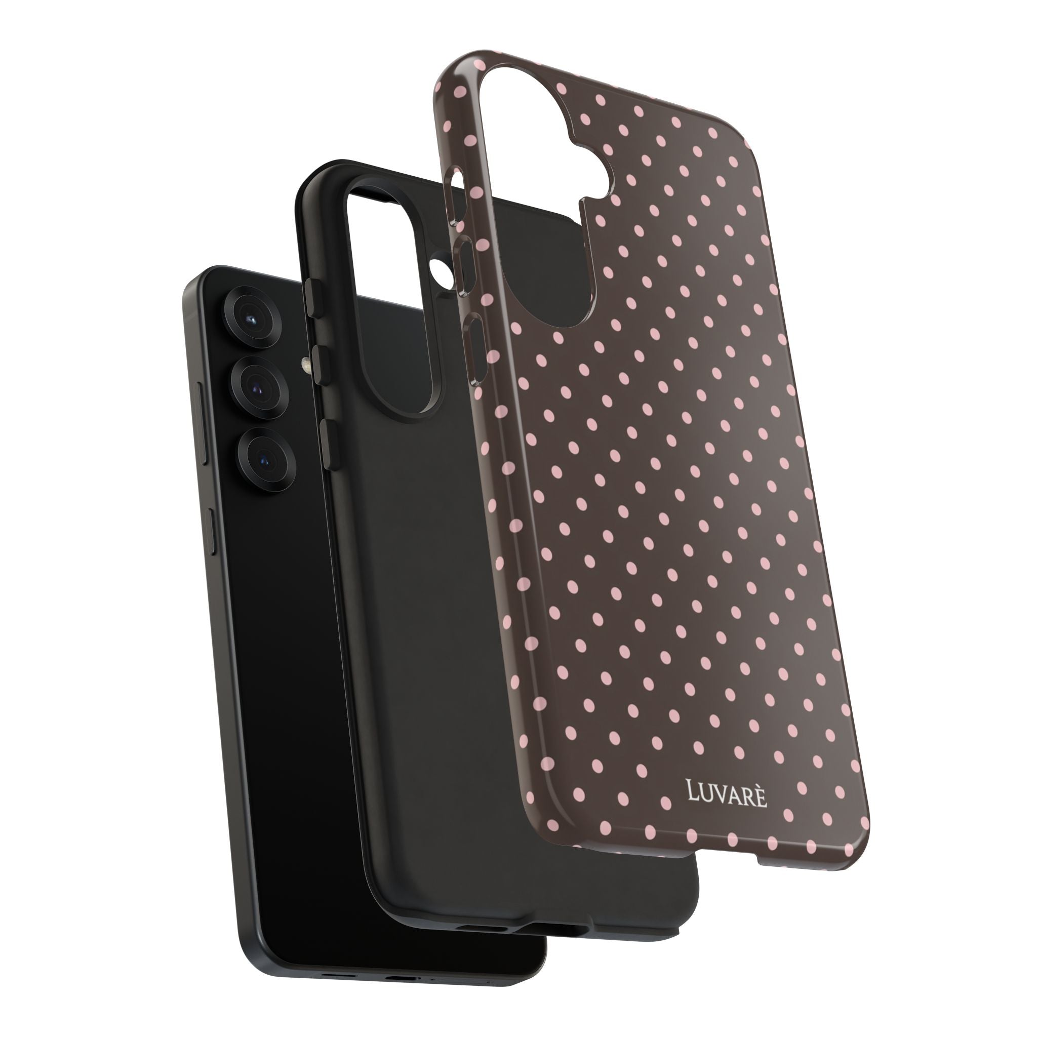 Brown Polka Dot Phone Case