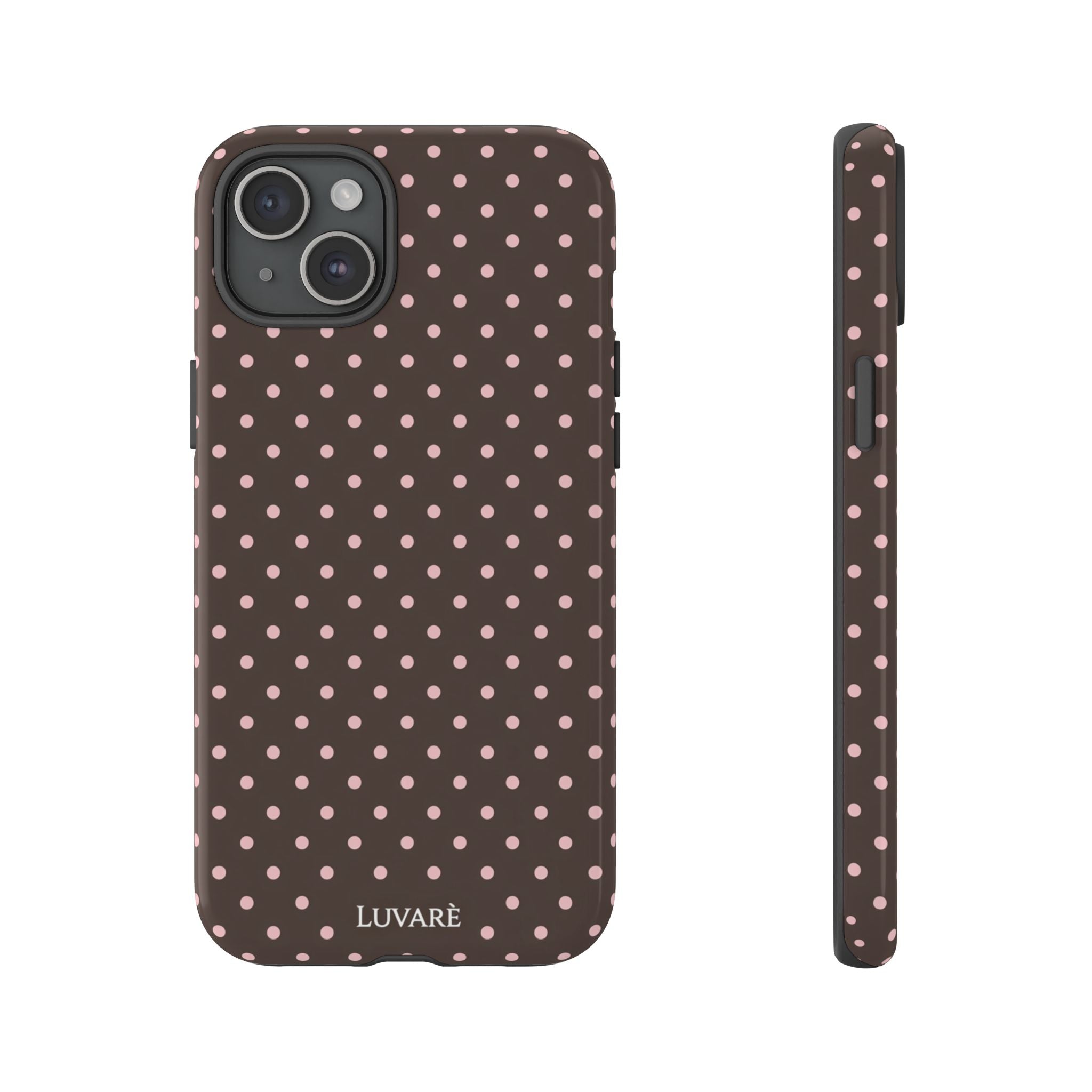 Brown Polka Dot Phone Case
