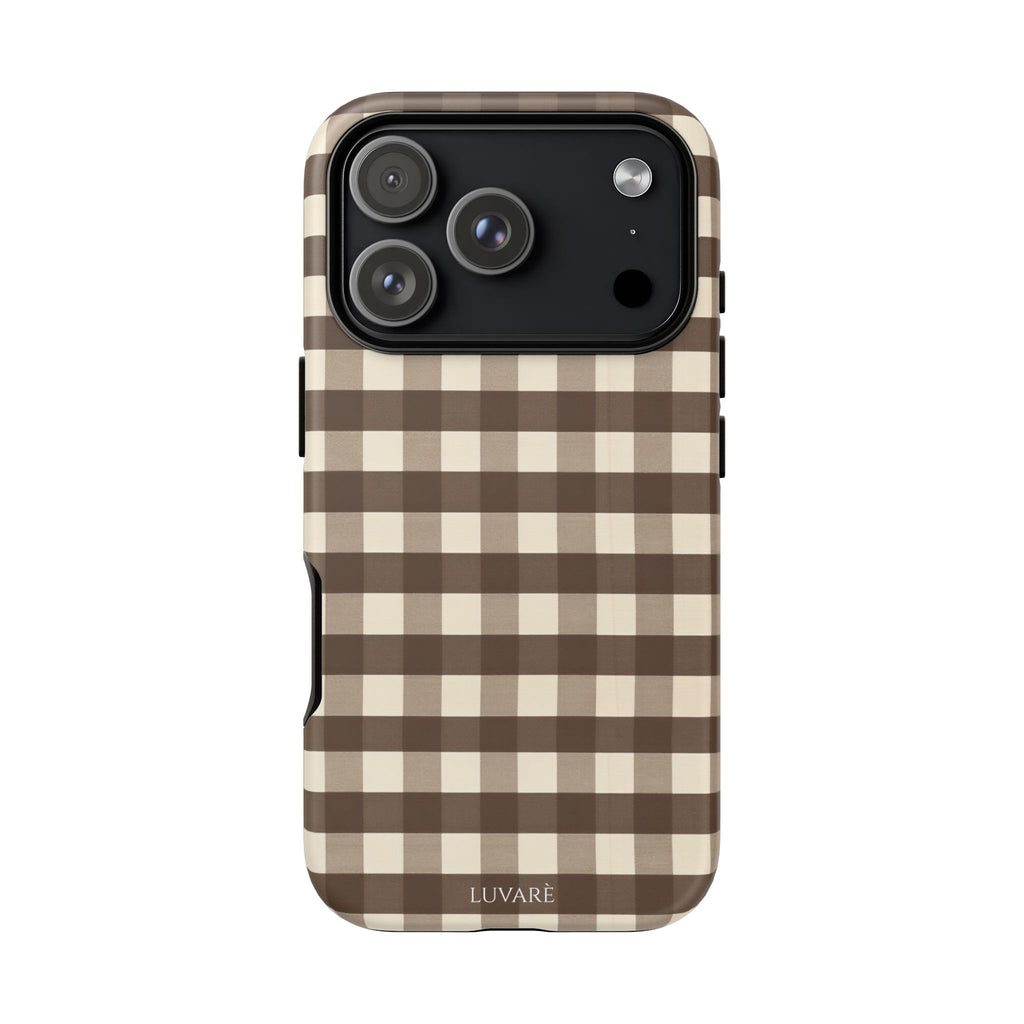 Brown Buffalo Plaid Case