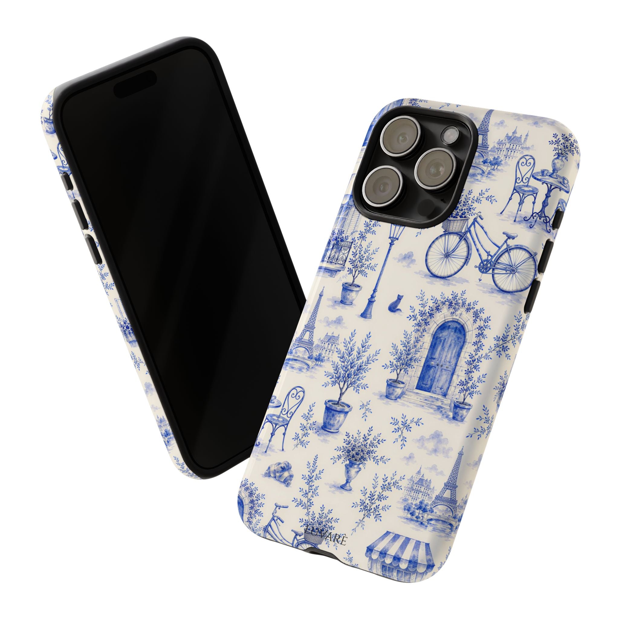 Paris Blue Toile Case