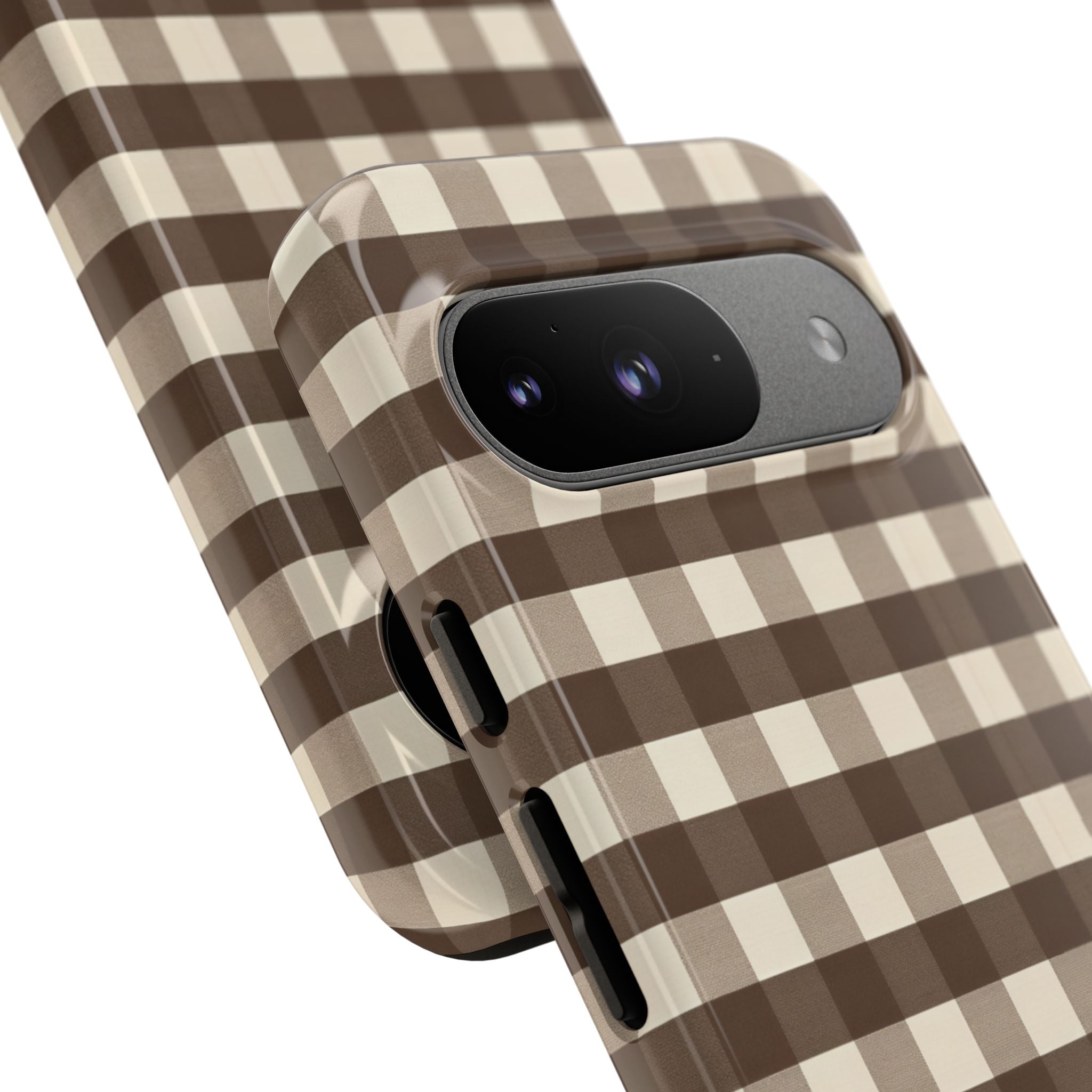 Brown Buffalo Plaid Case