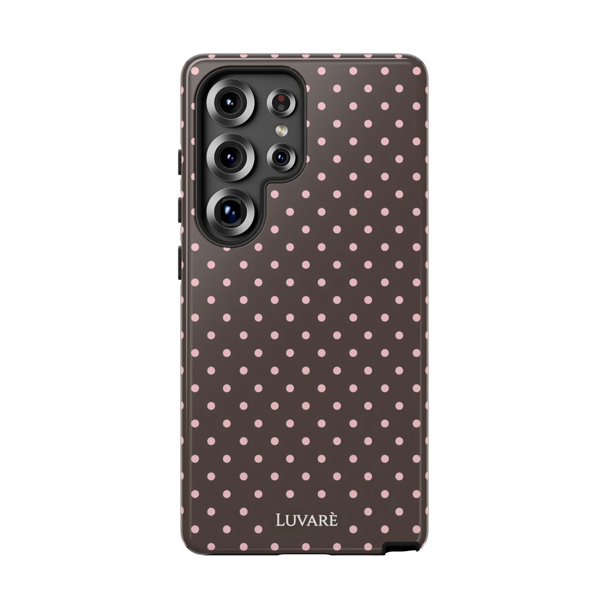 Brown Polka Dot Phone Case