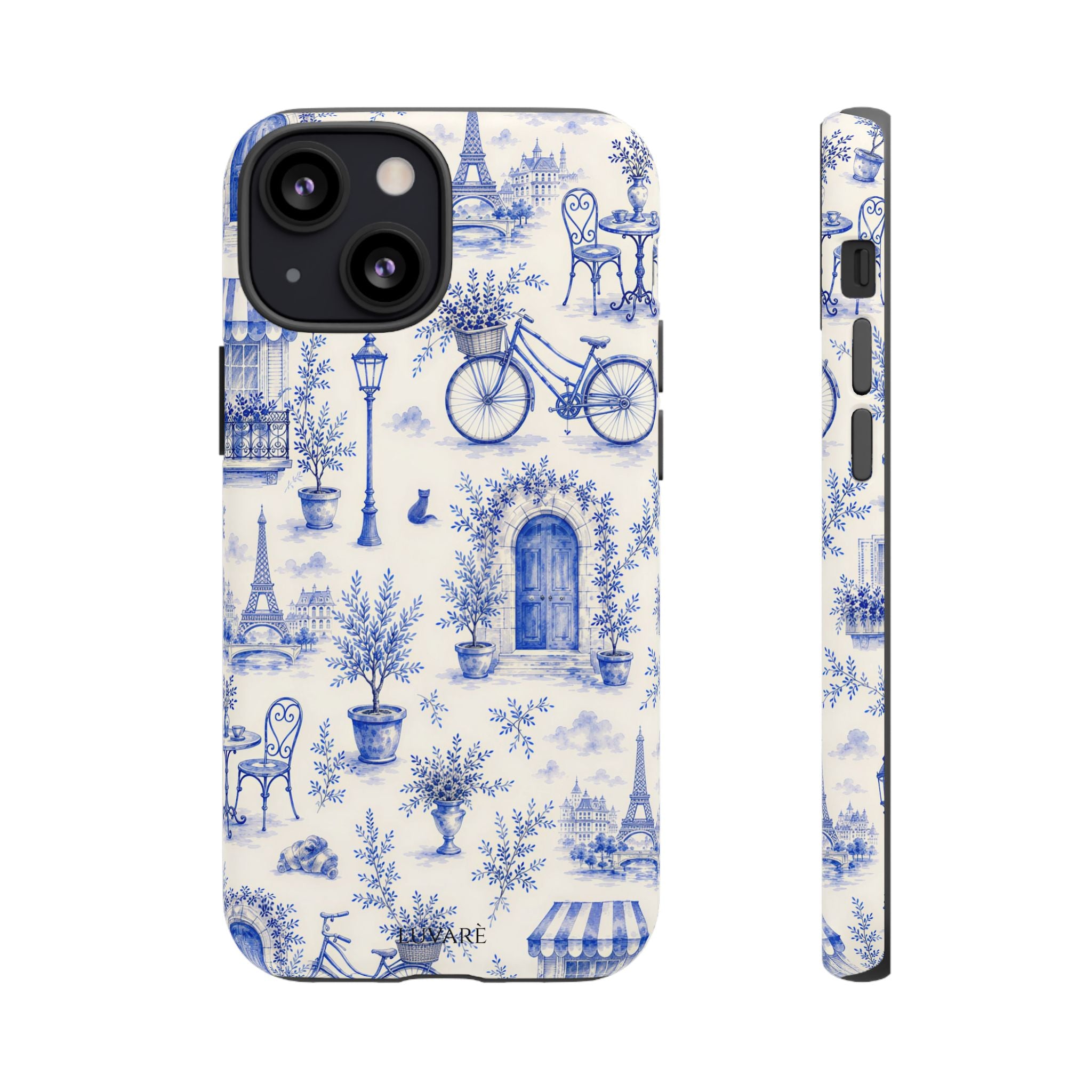 Paris Blue Toile Case