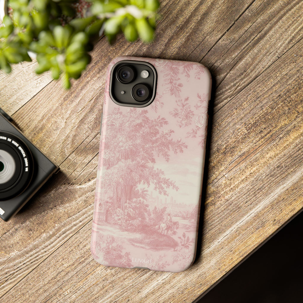 Pink Vintage Toile Case