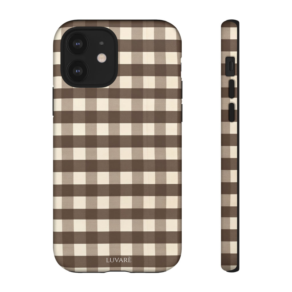 Brown Buffalo Plaid Case