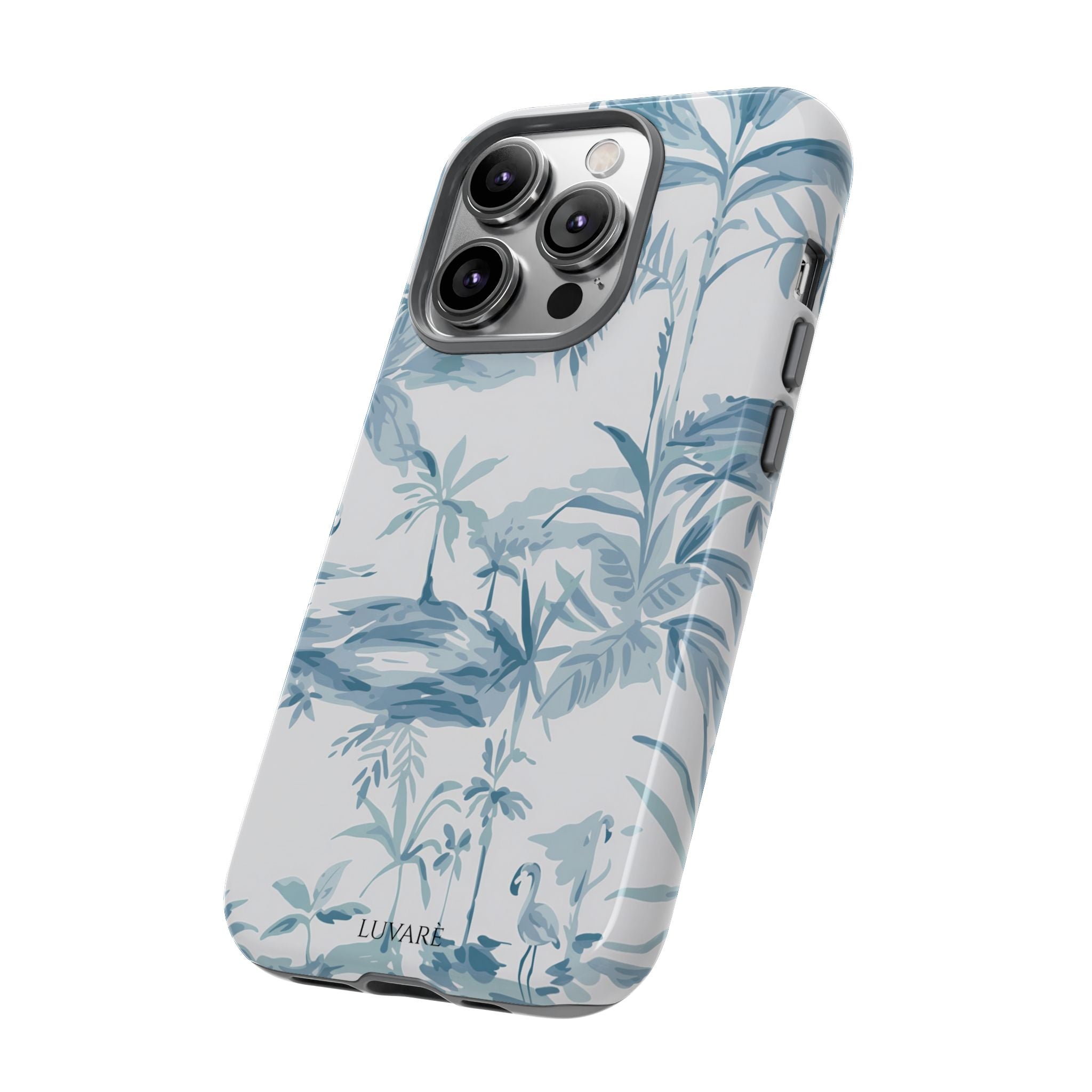 Tropical Palm Toile Case
