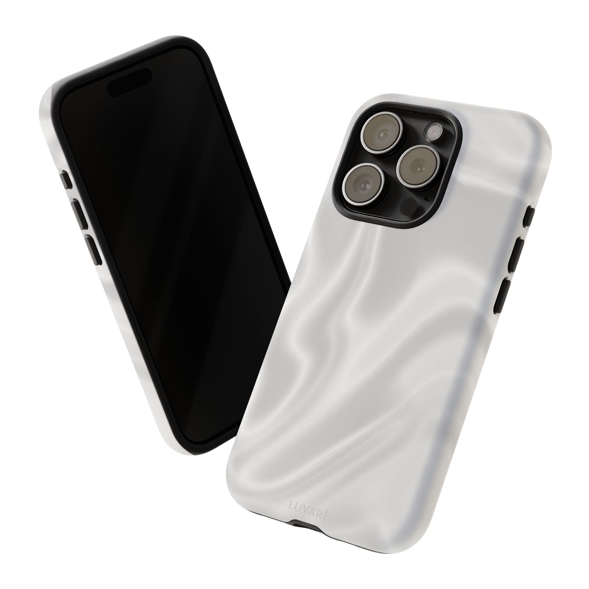 Pearl Marble Tough Phone Case — Durable Slim Impact Protection