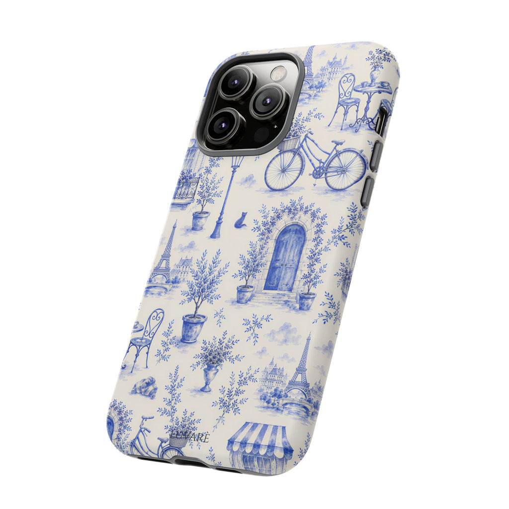 Paris Blue Toile Case