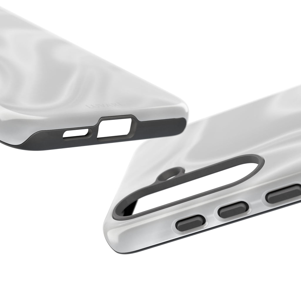 Pearl Marble Tough Phone Case — Durable Slim Impact Protection