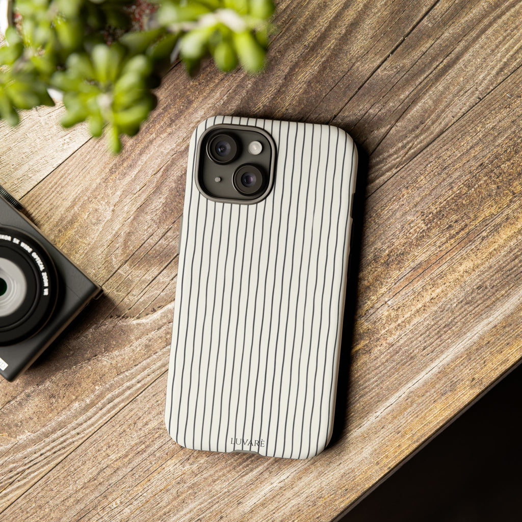 Black Pinstripe Case