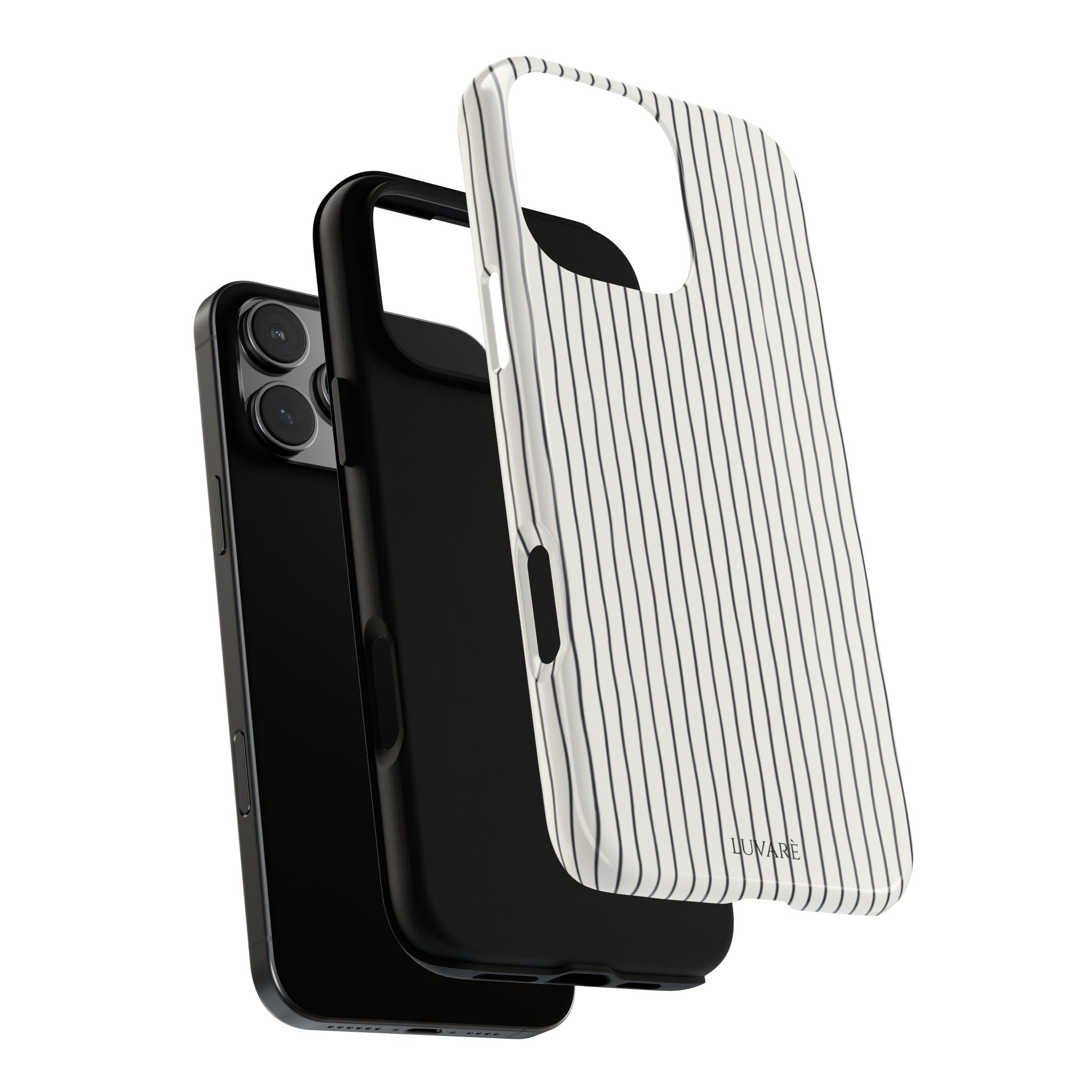 Black Pinstripe Case